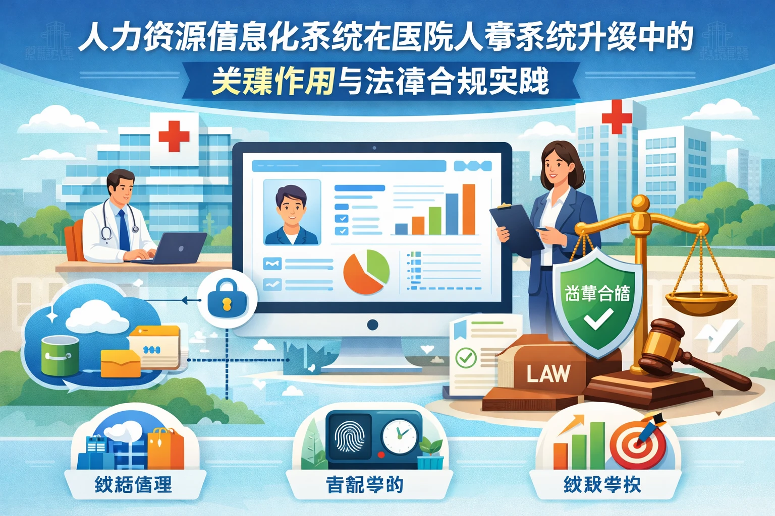 人力资源信息化系统在医院人事系统升级中的关键作用与法律合规实践