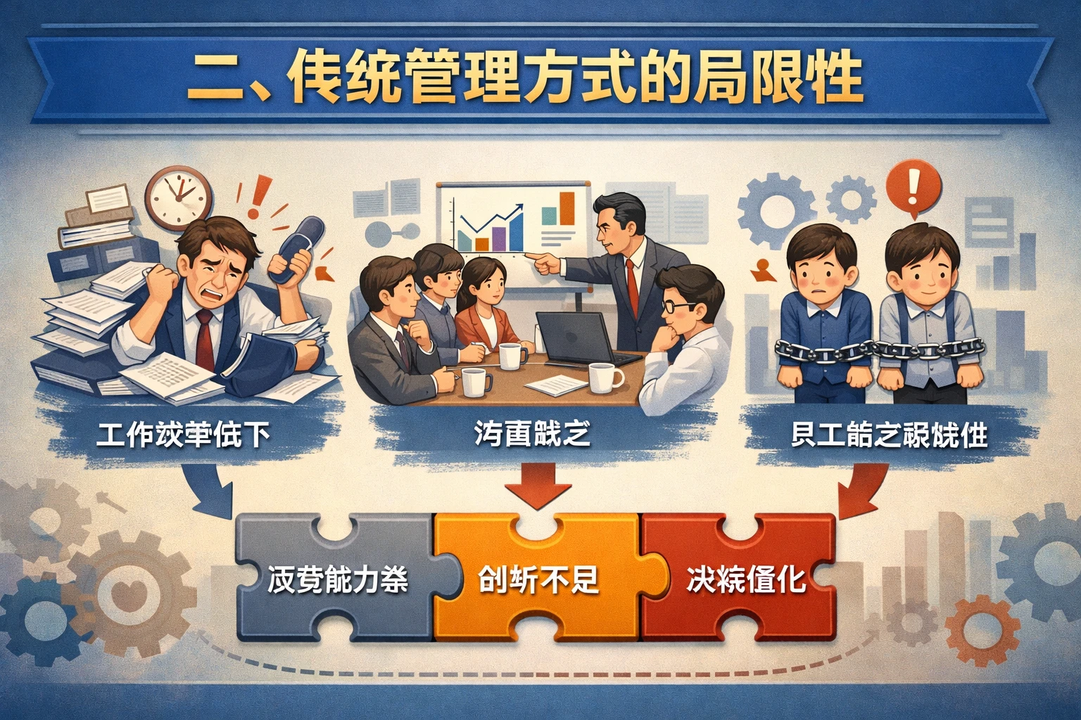 二、传统管理方式的局限性