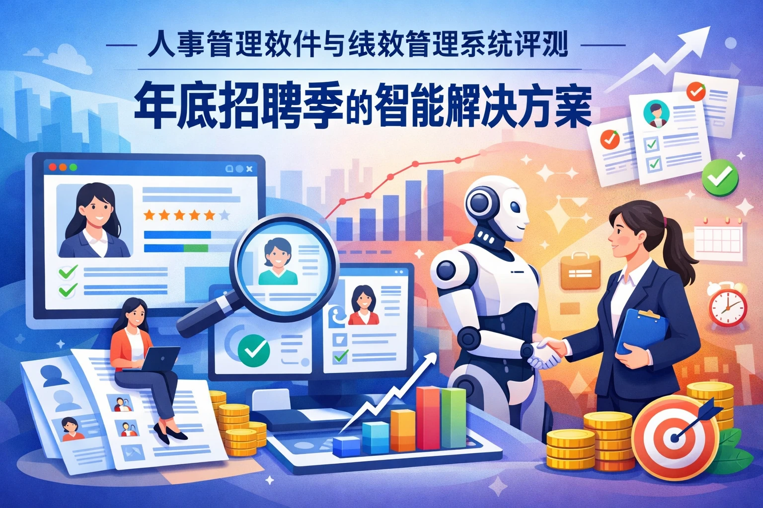 人事管理软件与绩效管理系统评测：年底招聘季的智能解决方案