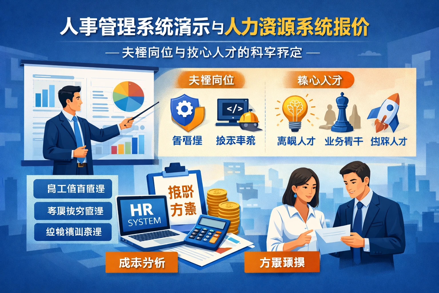 人事管理系统演示与人力资源系统报价：关键岗位与核心人才的科学界定