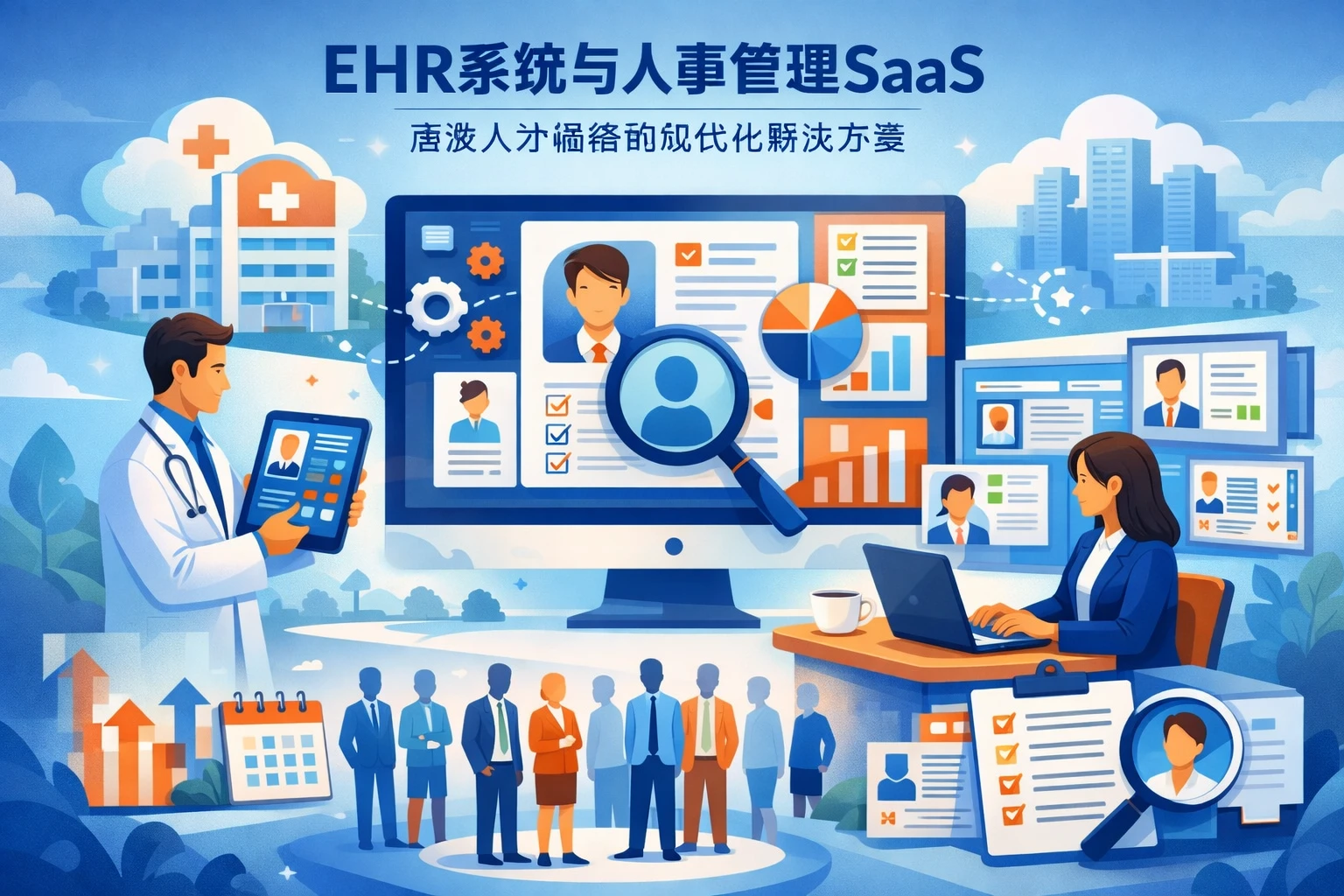 EHR系统与人事管理SaaS：高效人才储备的现代化解决方案