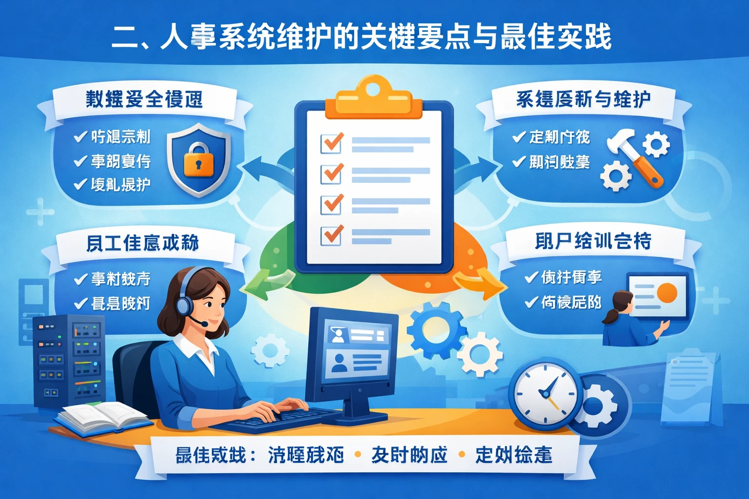 二、人事系统维护的关键要点与最佳实践