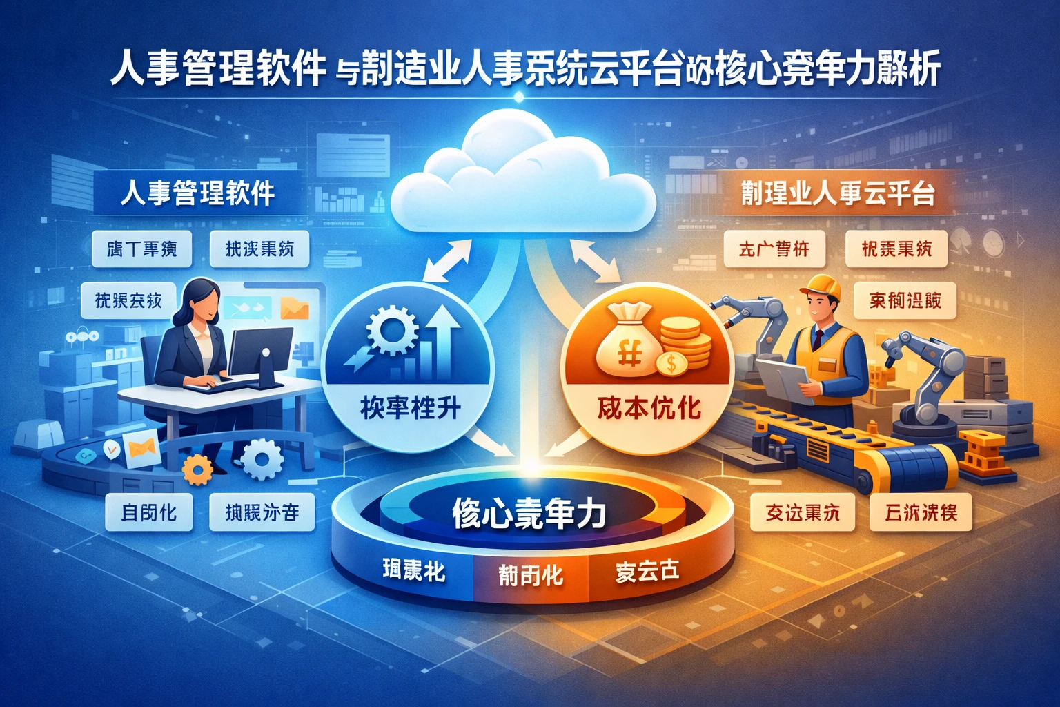 人事管理软件与制造业人事系统云平台的核心竞争力解析