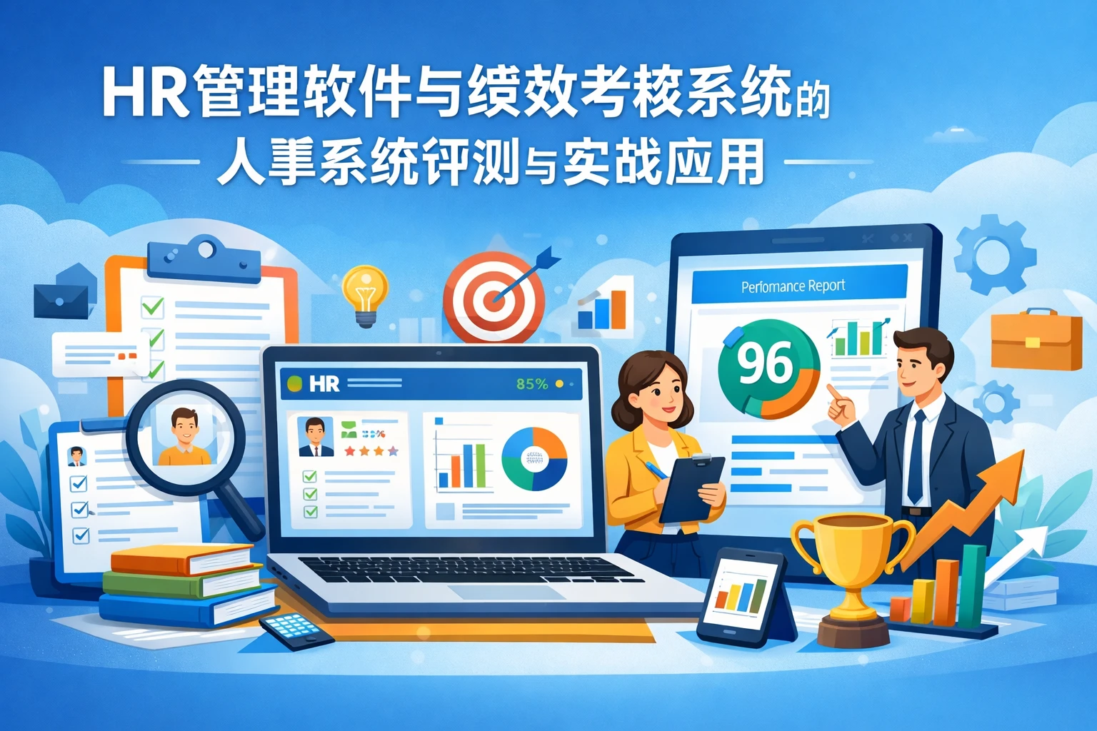 HR管理软件与绩效考核系统的人事系统评测与实战应用