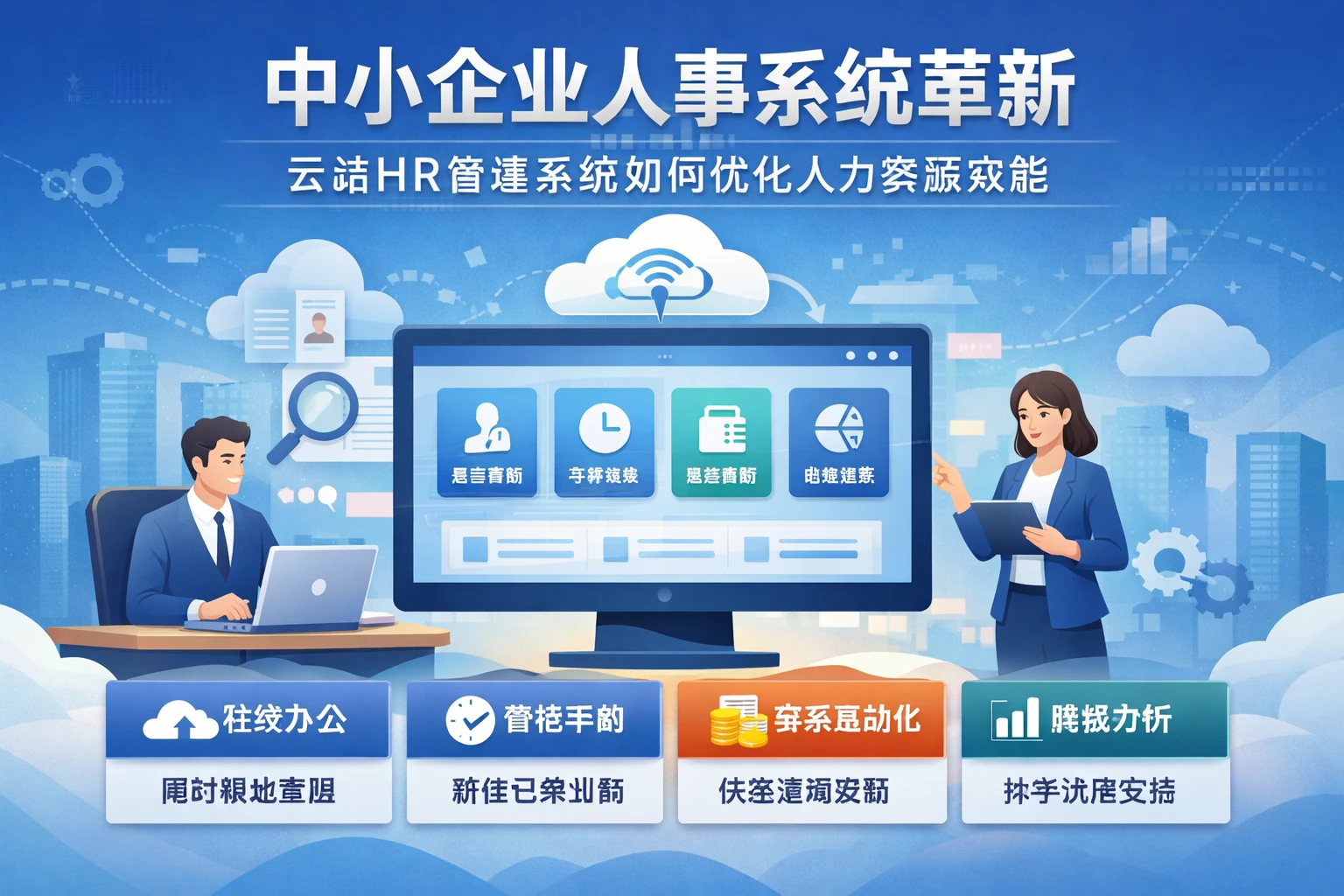 中小企业人事系统革新:云端HR管理系统如何优化人力资源效能