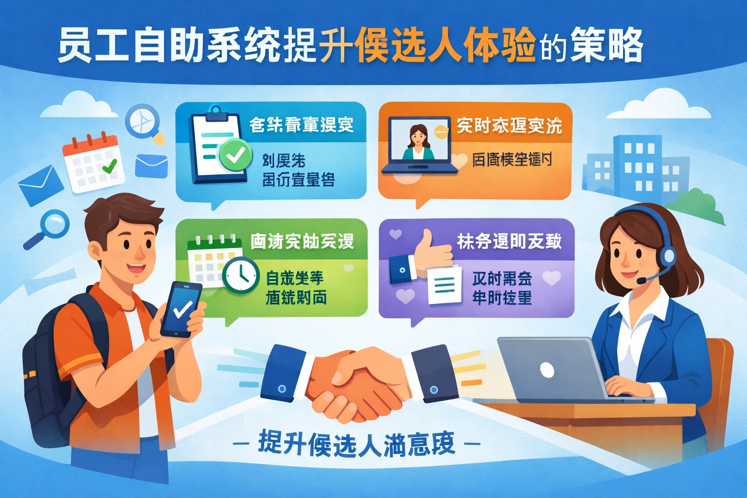 员工自助系统提升候选人体验的策略