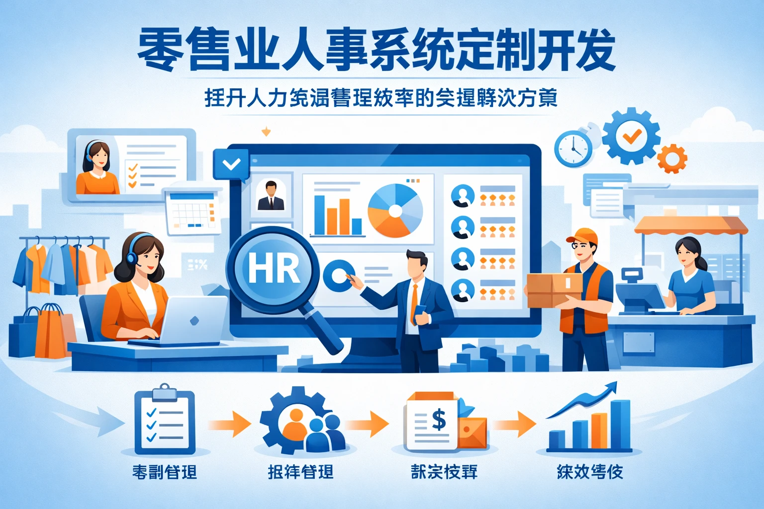 零售业人事系统定制开发：提升人力资源管理效率的关键解决方案