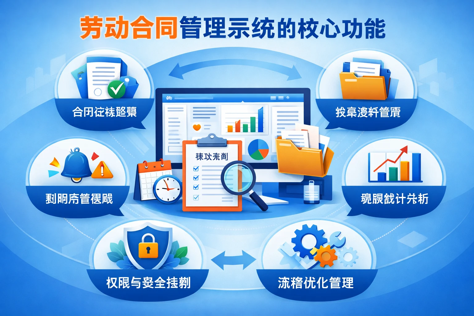 劳动合同管理系统的核心功能