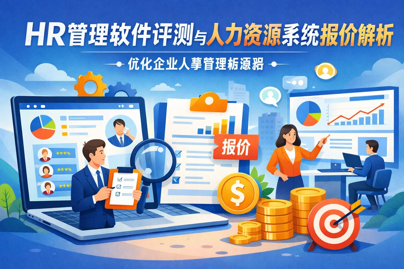 HR管理软件评测与人力资源系统报价解析：优化企业人事管理新思路