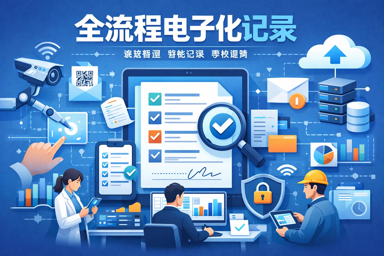 全流程电子化记录