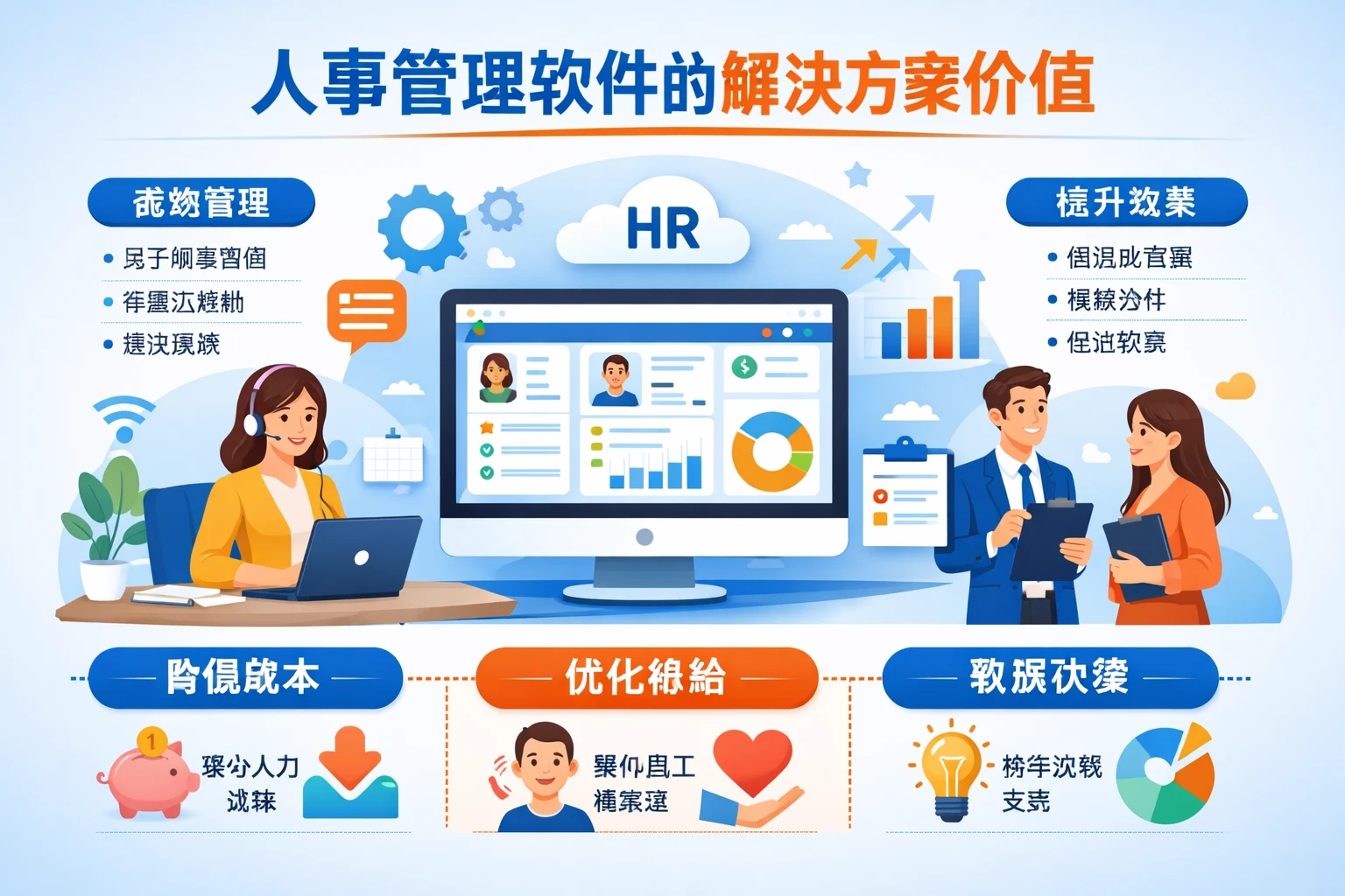 人事管理软件的解决方案价值