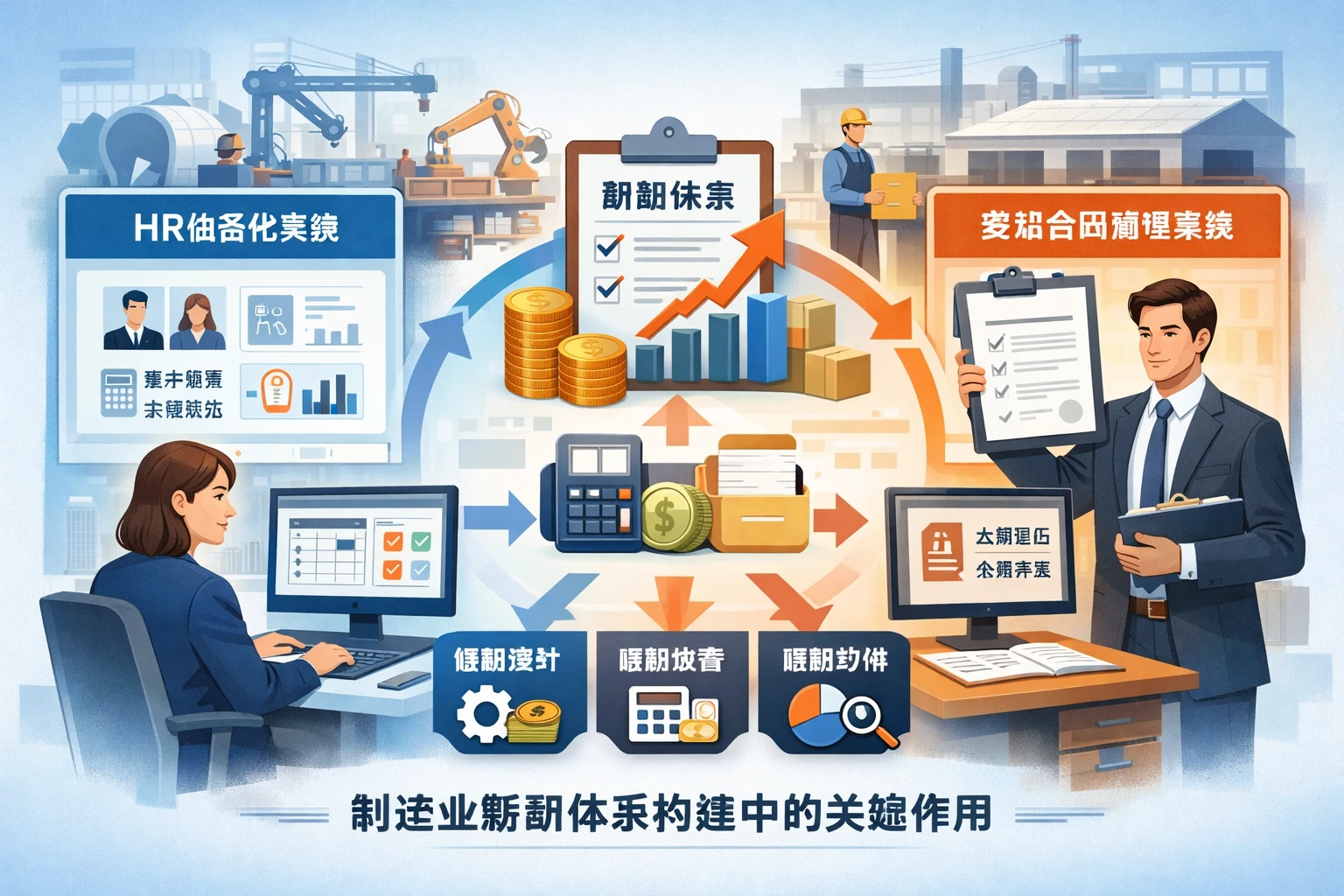 人力资源信息化系统与劳动合同管理系统在制造业薪酬体系构建中的关键作用