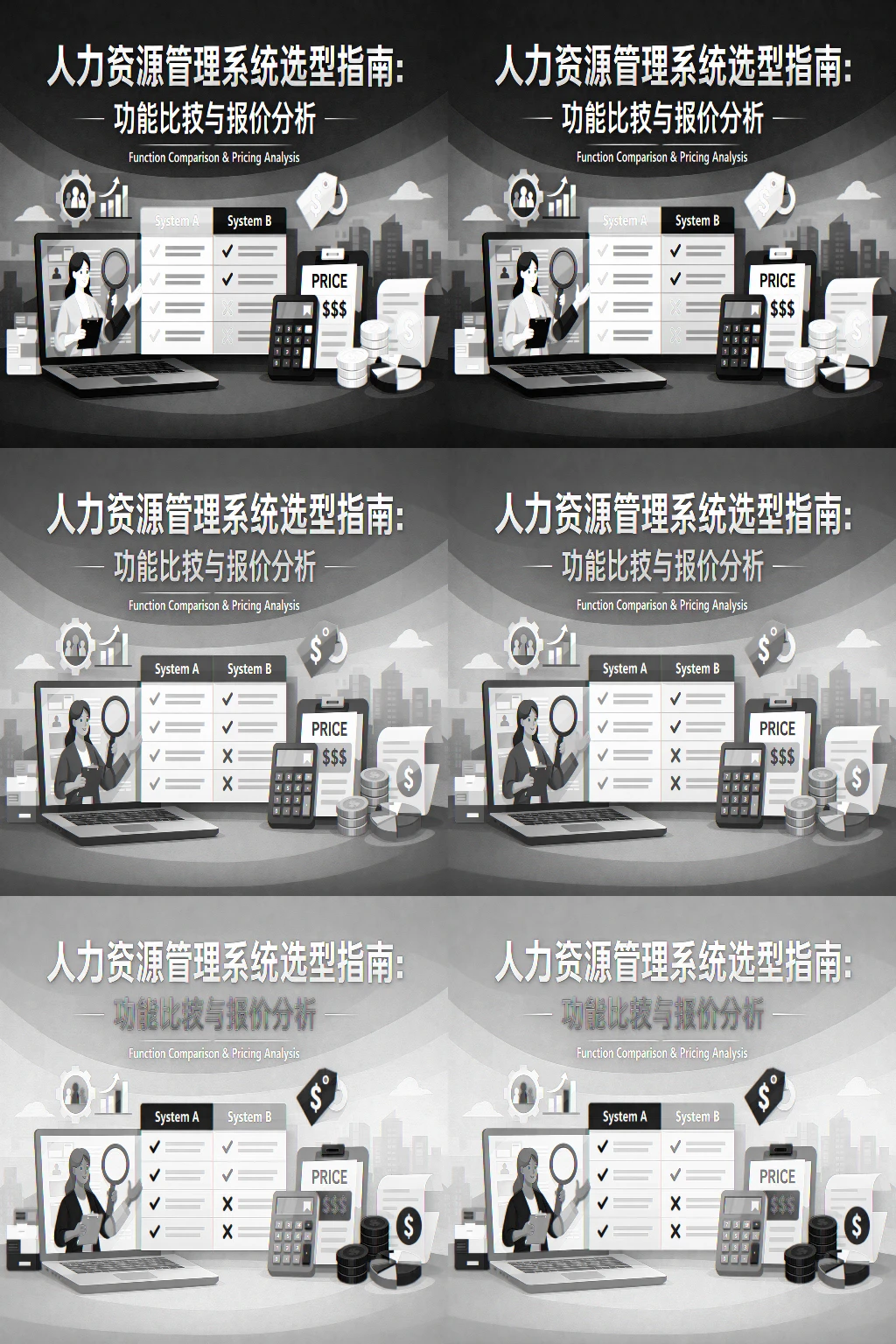 人力资源管理系统选型指南：功能比较与报价分析