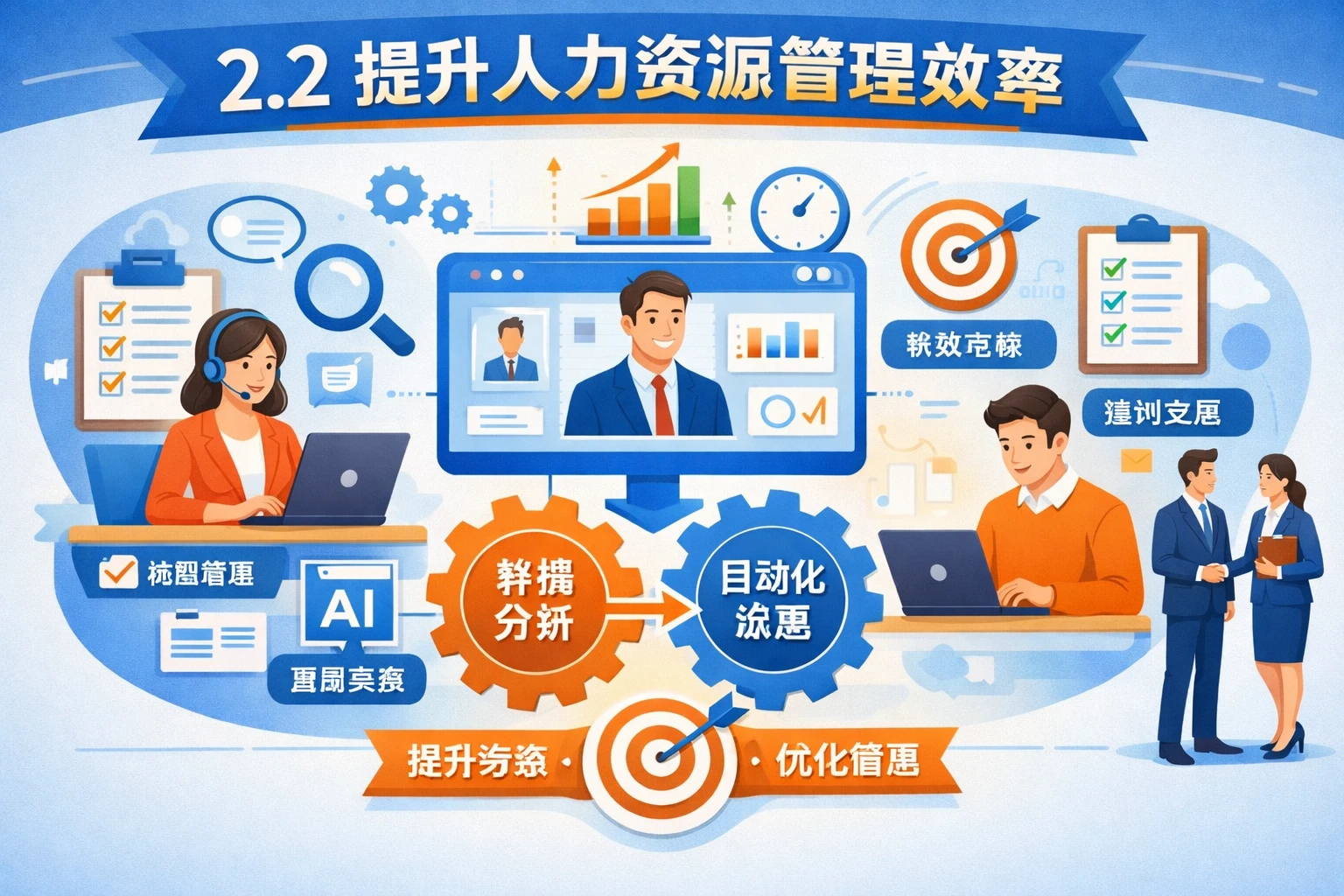 2.2 提升人力资源管理效率