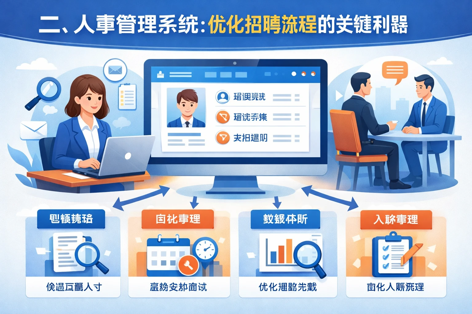 二、人事管理系统：优化招聘流程的关键利器