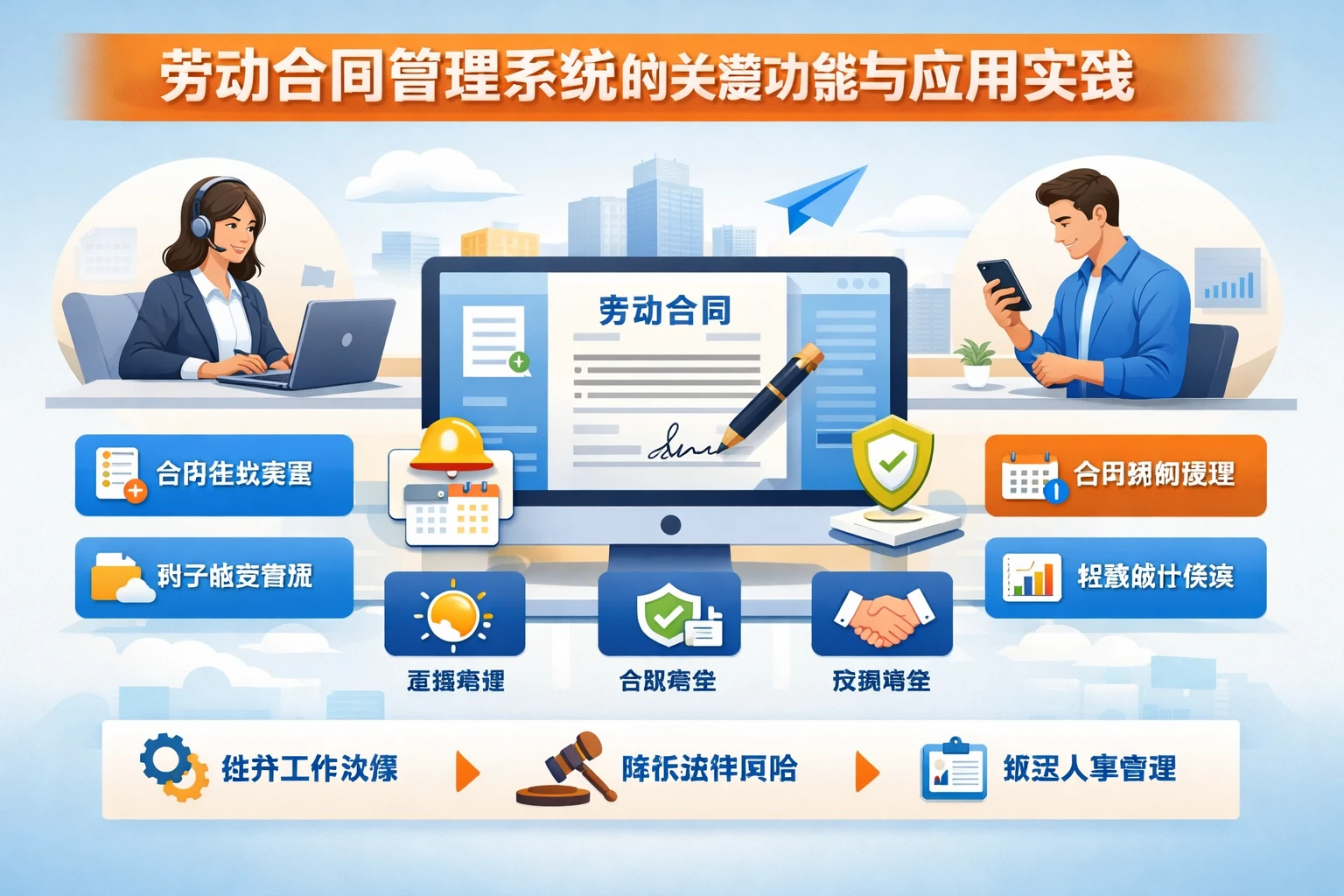 劳动合同管理系统的关键功能与应用实践