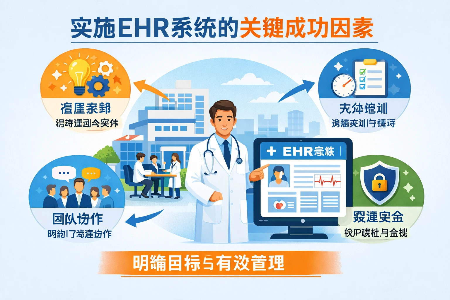 实施EHR系统的关键成功因素