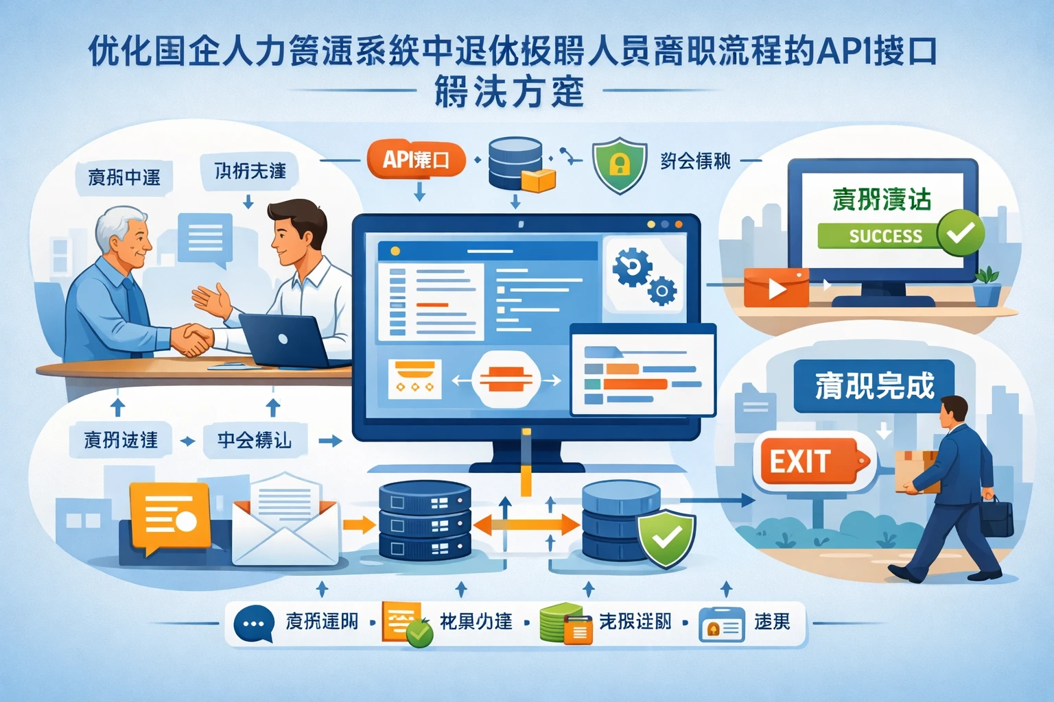 优化国企人力资源系统中退休返聘人员离职流程的API接口解决方案