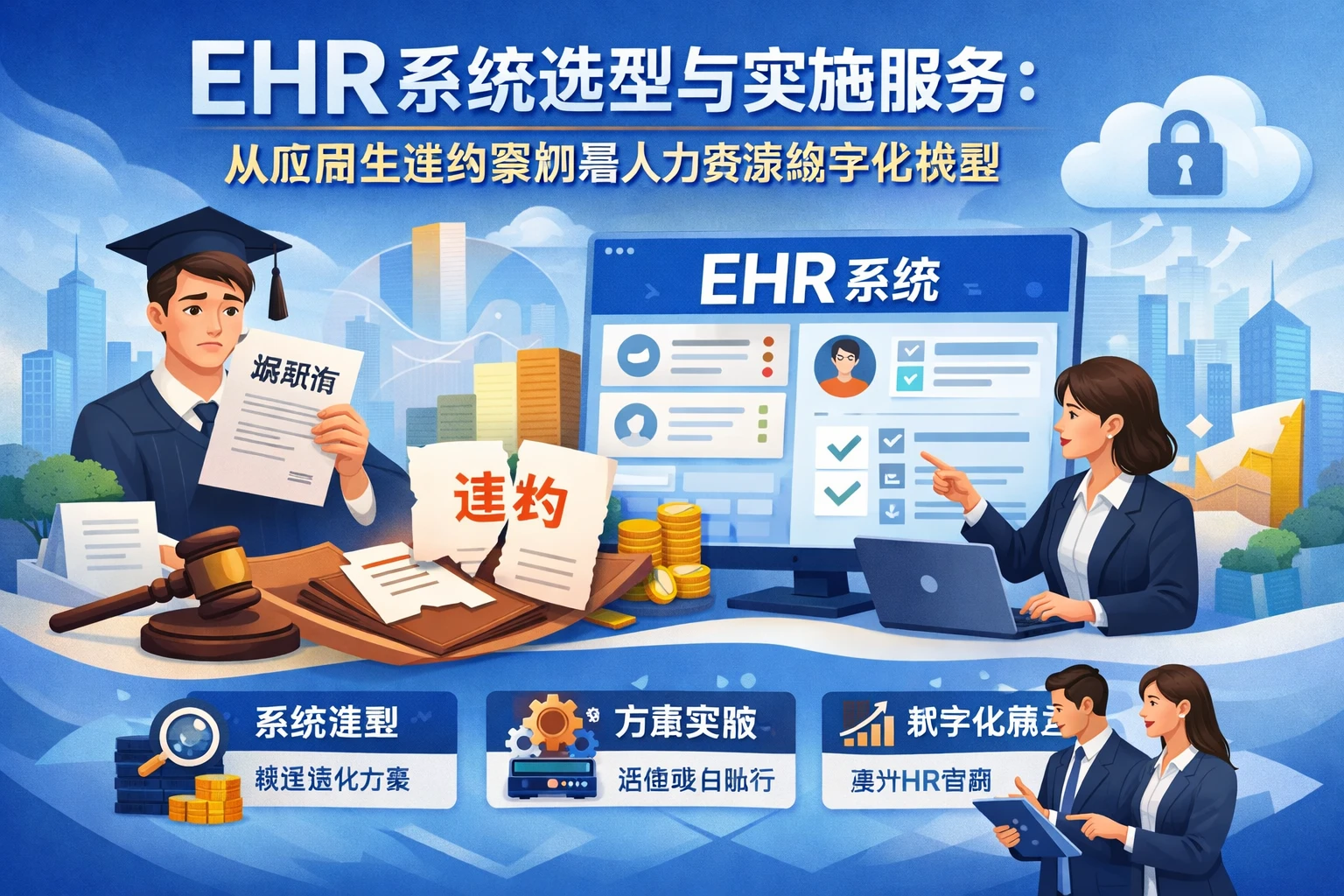 EHR系统选型与实施服务：从应届生违约案例看人力资源数字化转型