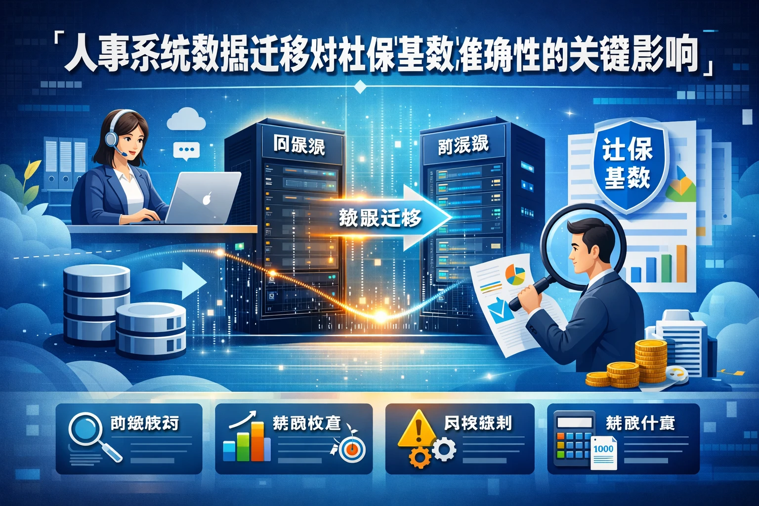 人事系统数据迁移对社保基数准确性的关键影响