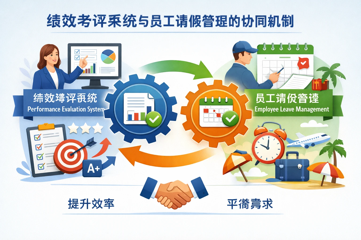 绩效考评系统与员工请假管理的协同机制