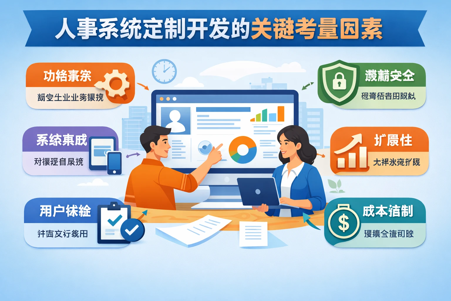 人事系统定制开发的关键考量因素