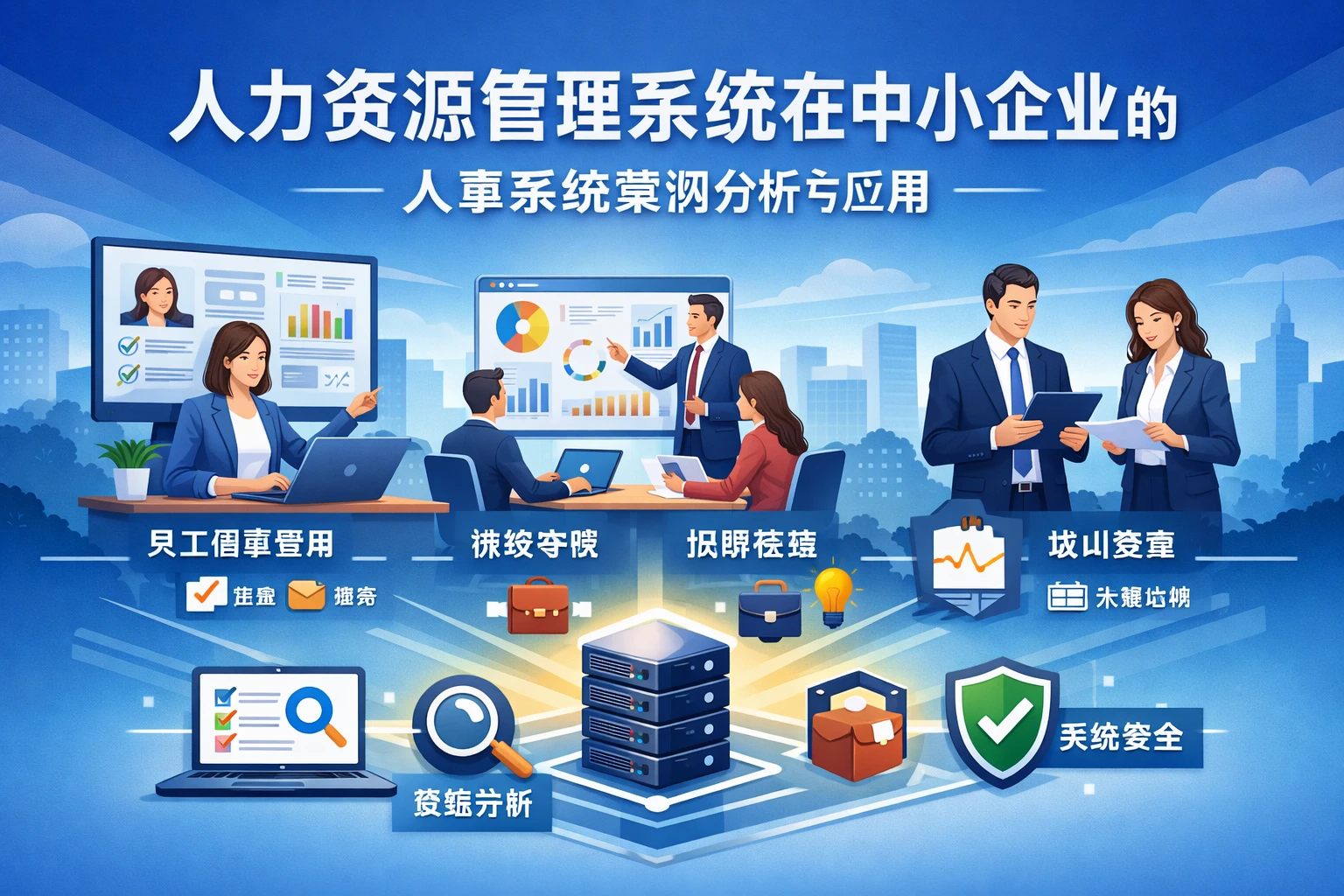 人力资源管理系统在中小企业的人事系统案例分析与应用