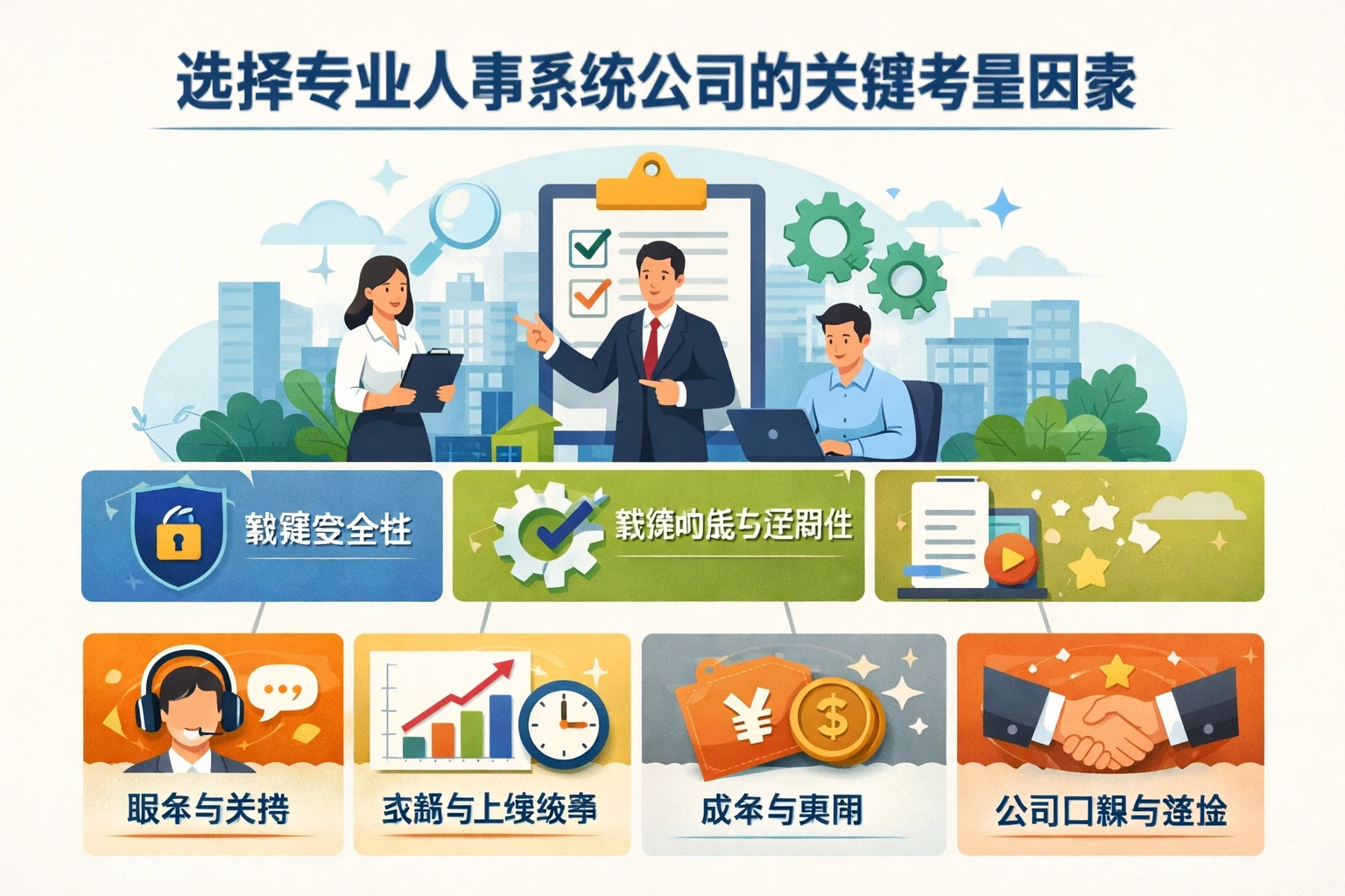 选择专业人事系统公司的关键考量因素