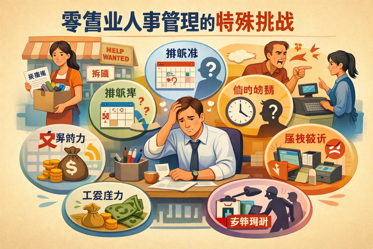 零售业人事管理的特殊挑战