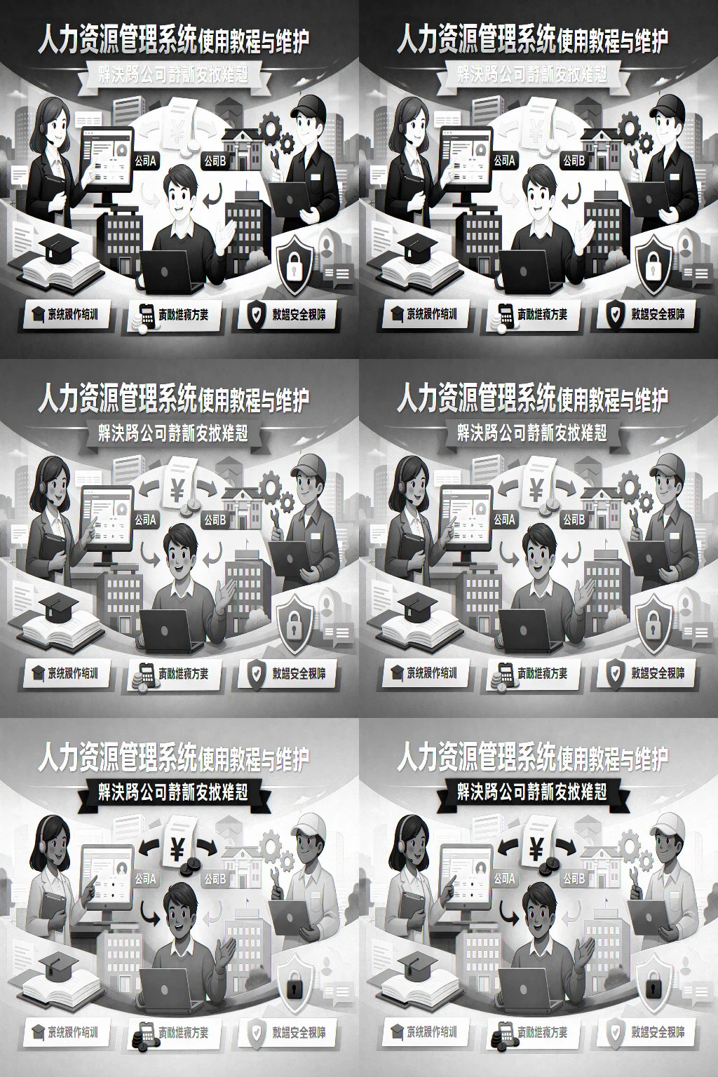 人力资源管理系统使用教程与维护：解决跨公司薪酬发放难题