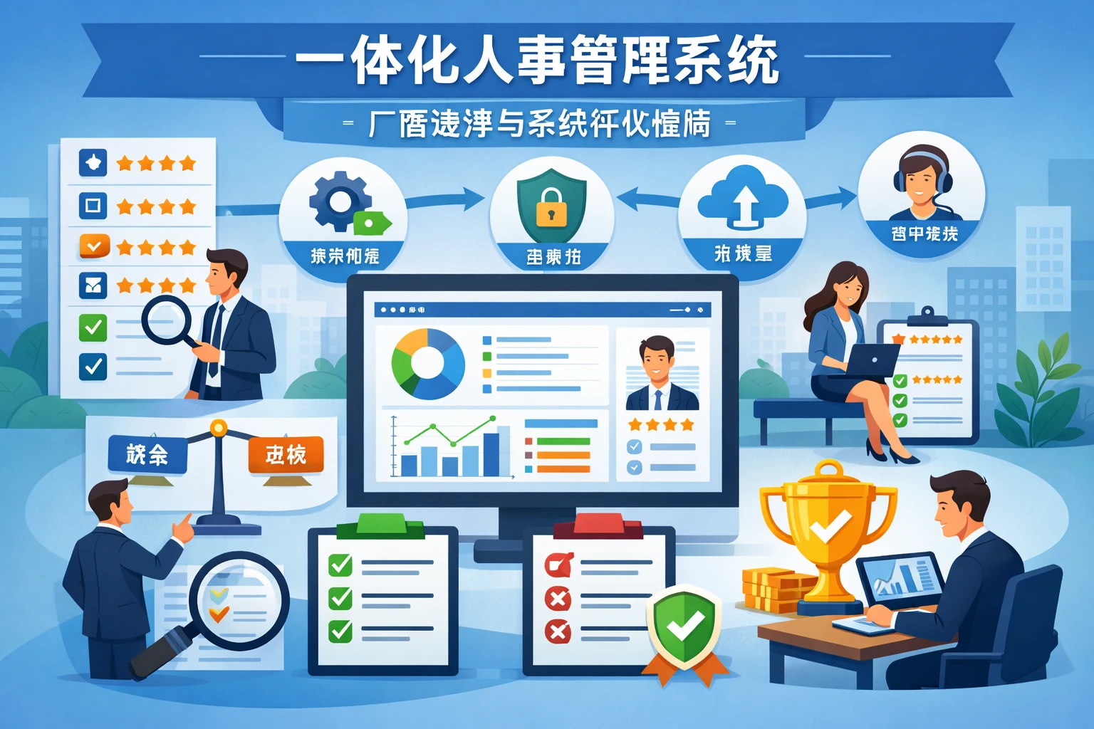 一体化人事管理系统：厂商选择与系统评优指南