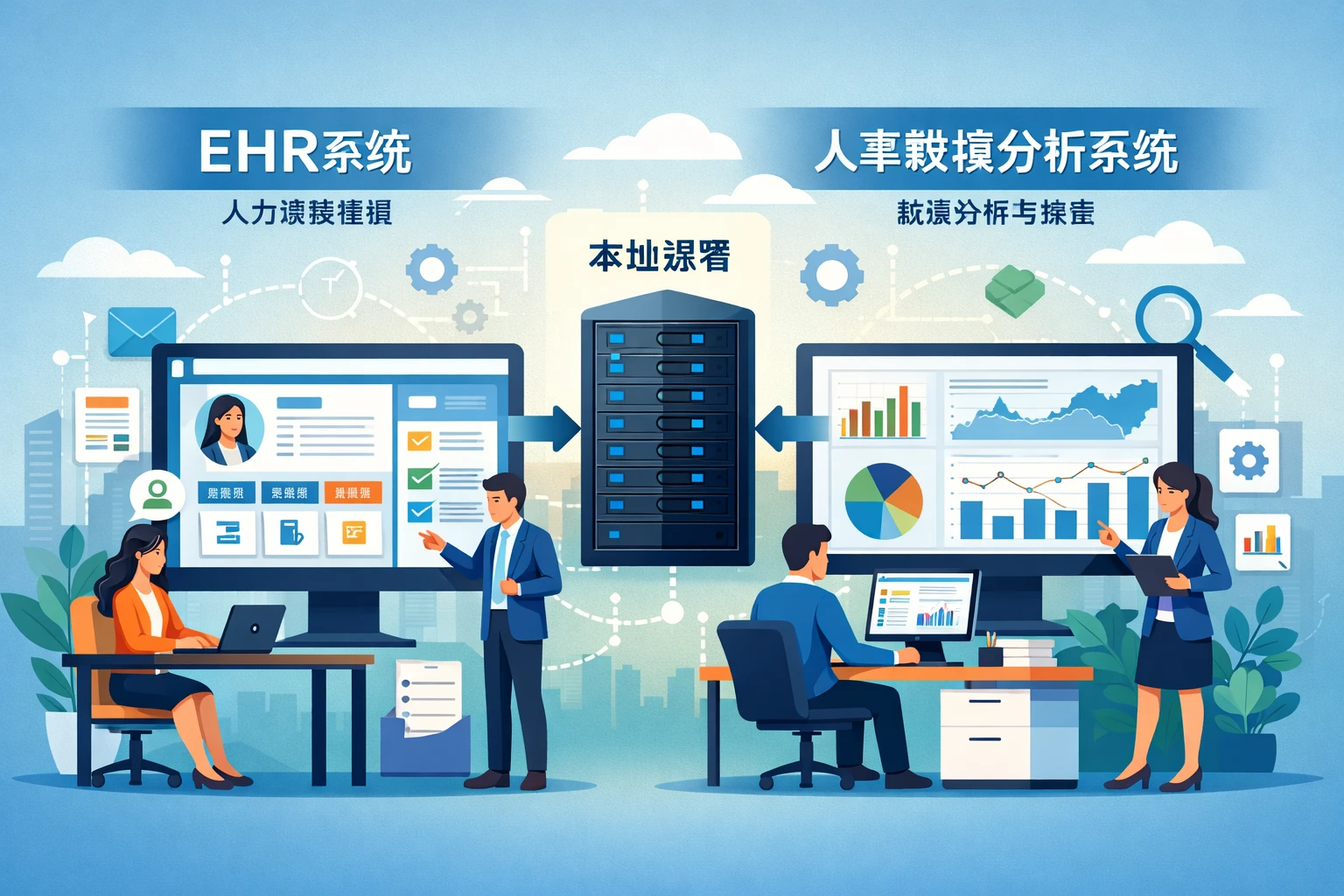 优化企业人力资源管理的ehr系统与本地部署人事数据分析系统