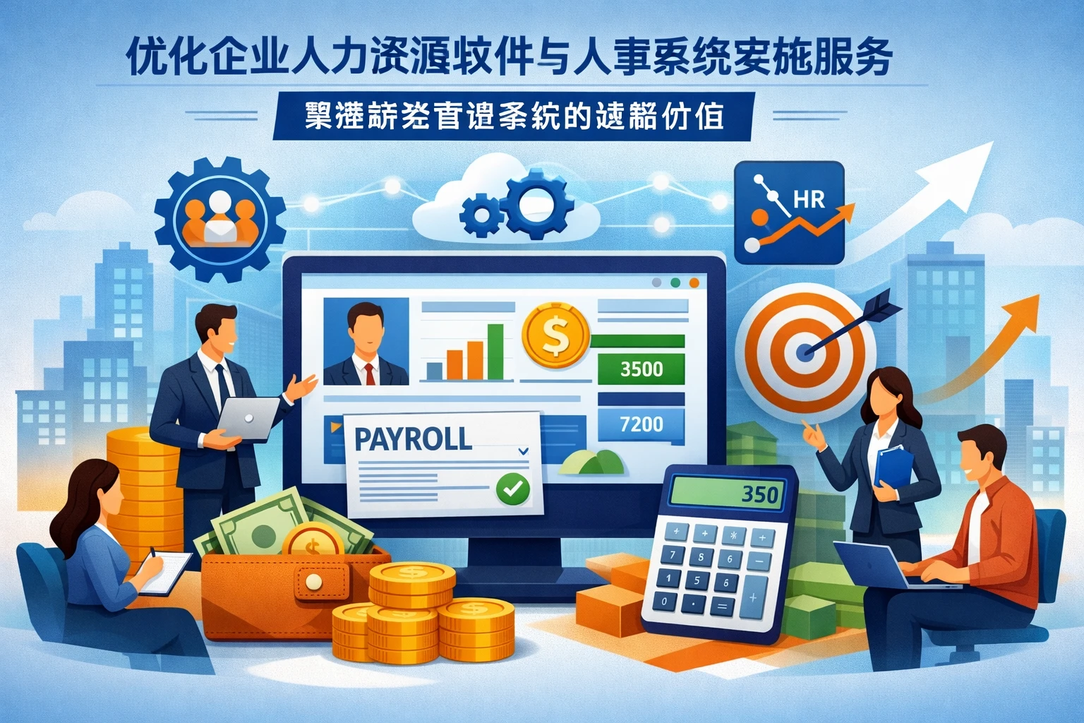 优化企业人力资源软件与人事系统实施服务：聚焦薪资管理系统的战略价值