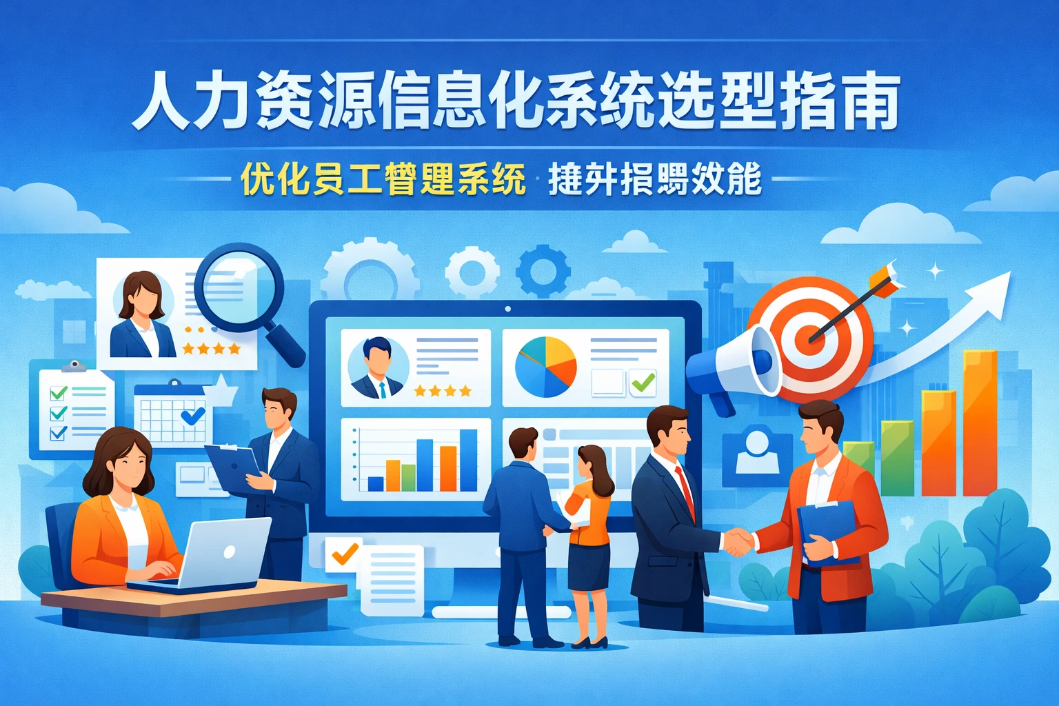 人力资源信息化系统选型指南：优化员工管理系统提升招聘效能