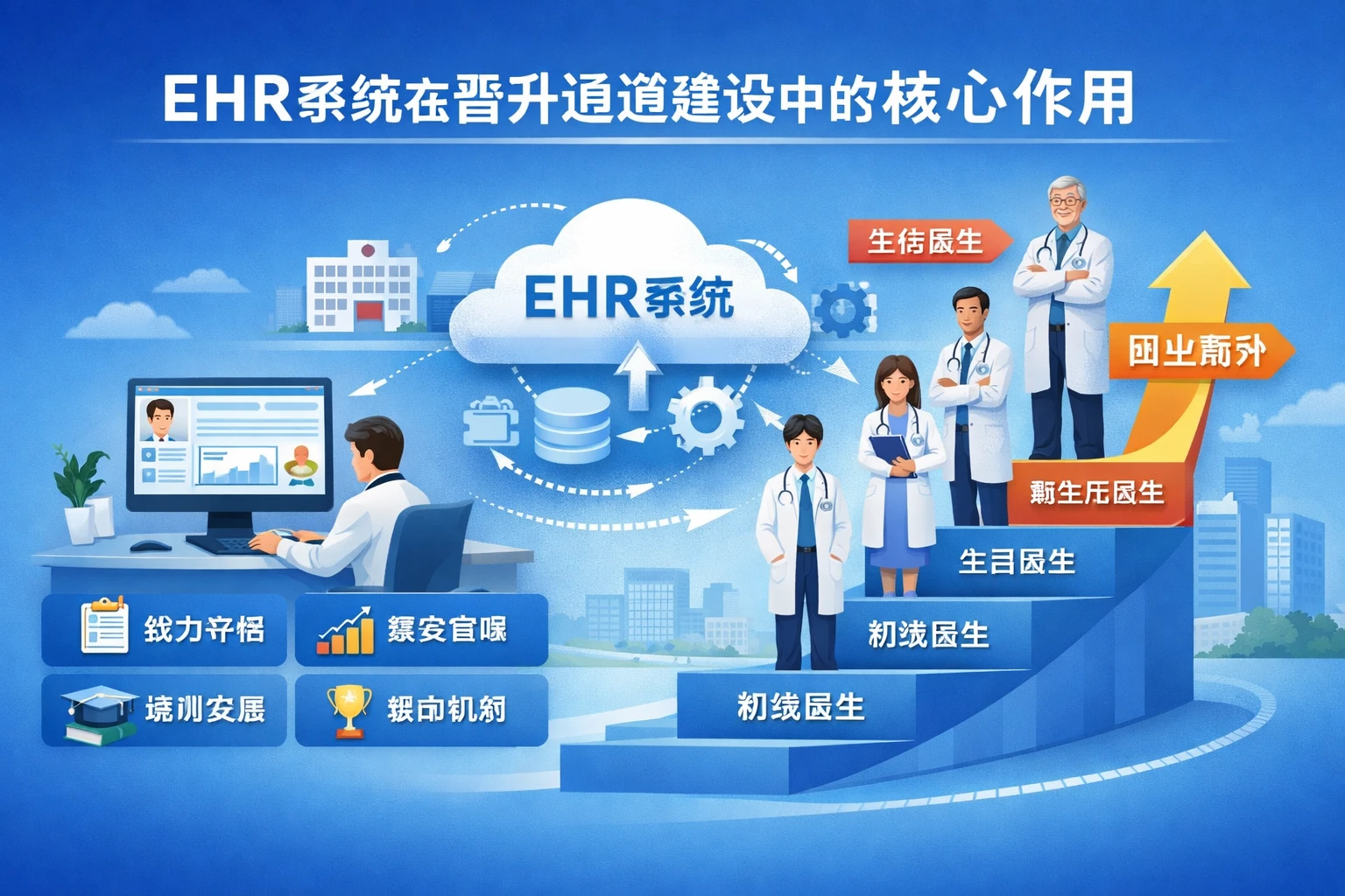 EHR系统在晋升通道建设中的核心作用