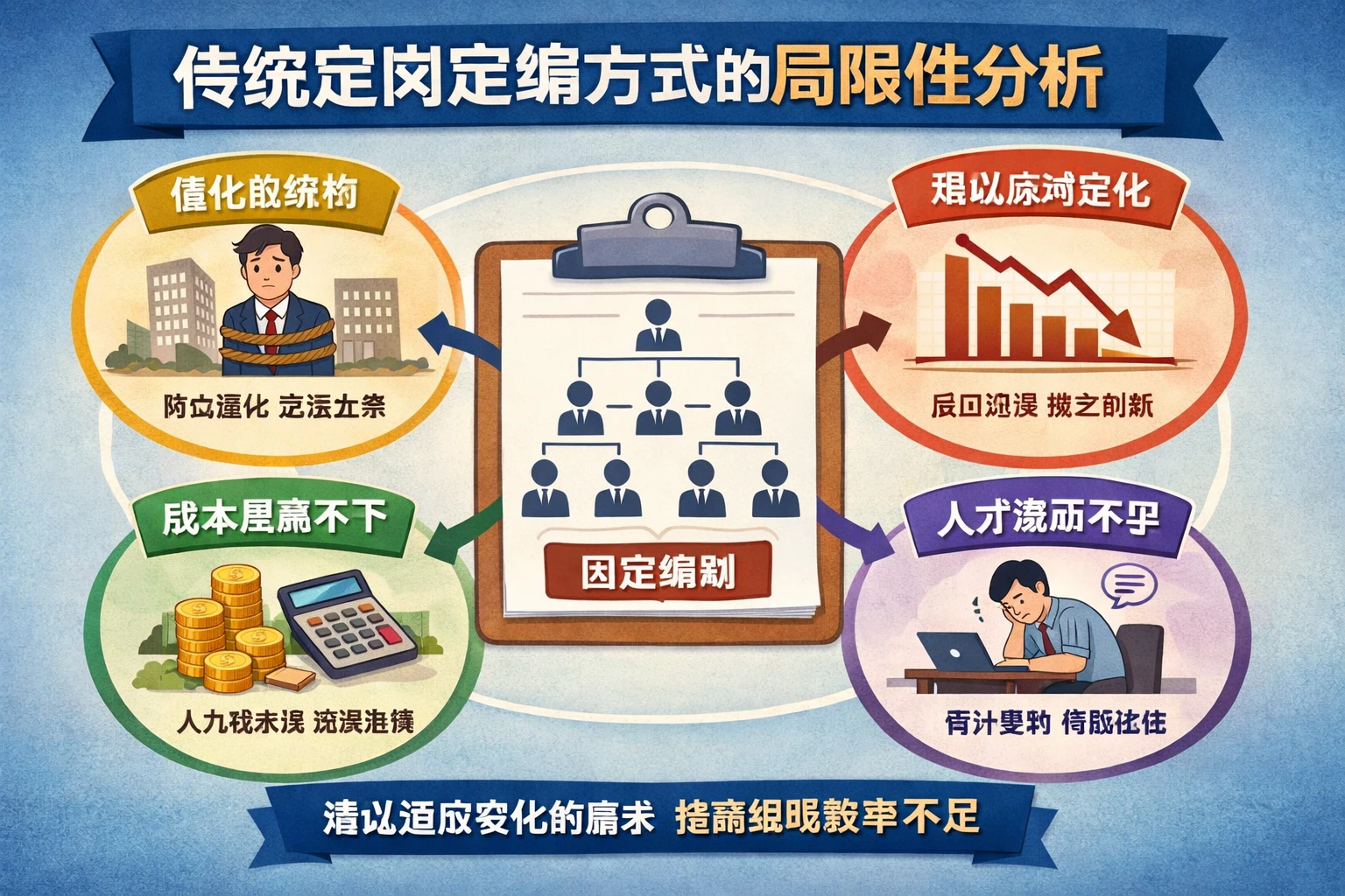 传统定岗定编方式的局限性分析