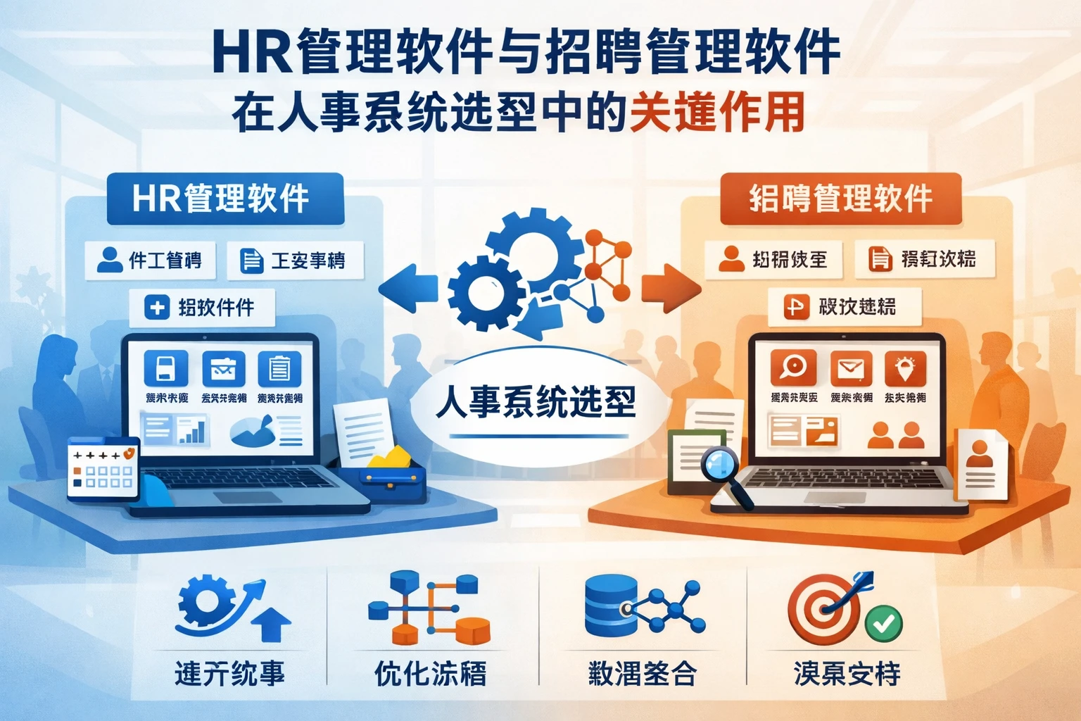 HR管理软件与招聘管理软件在人事系统选型中的关键作用