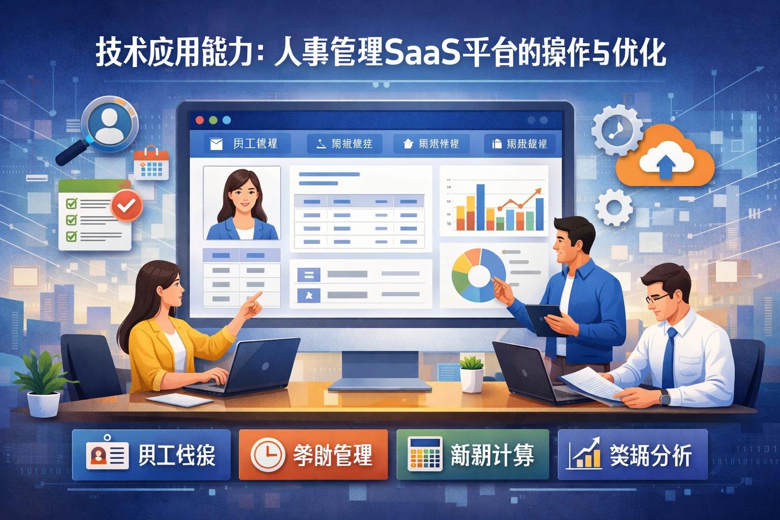技术应用能力:人事管理SaaS平台的操作与优化