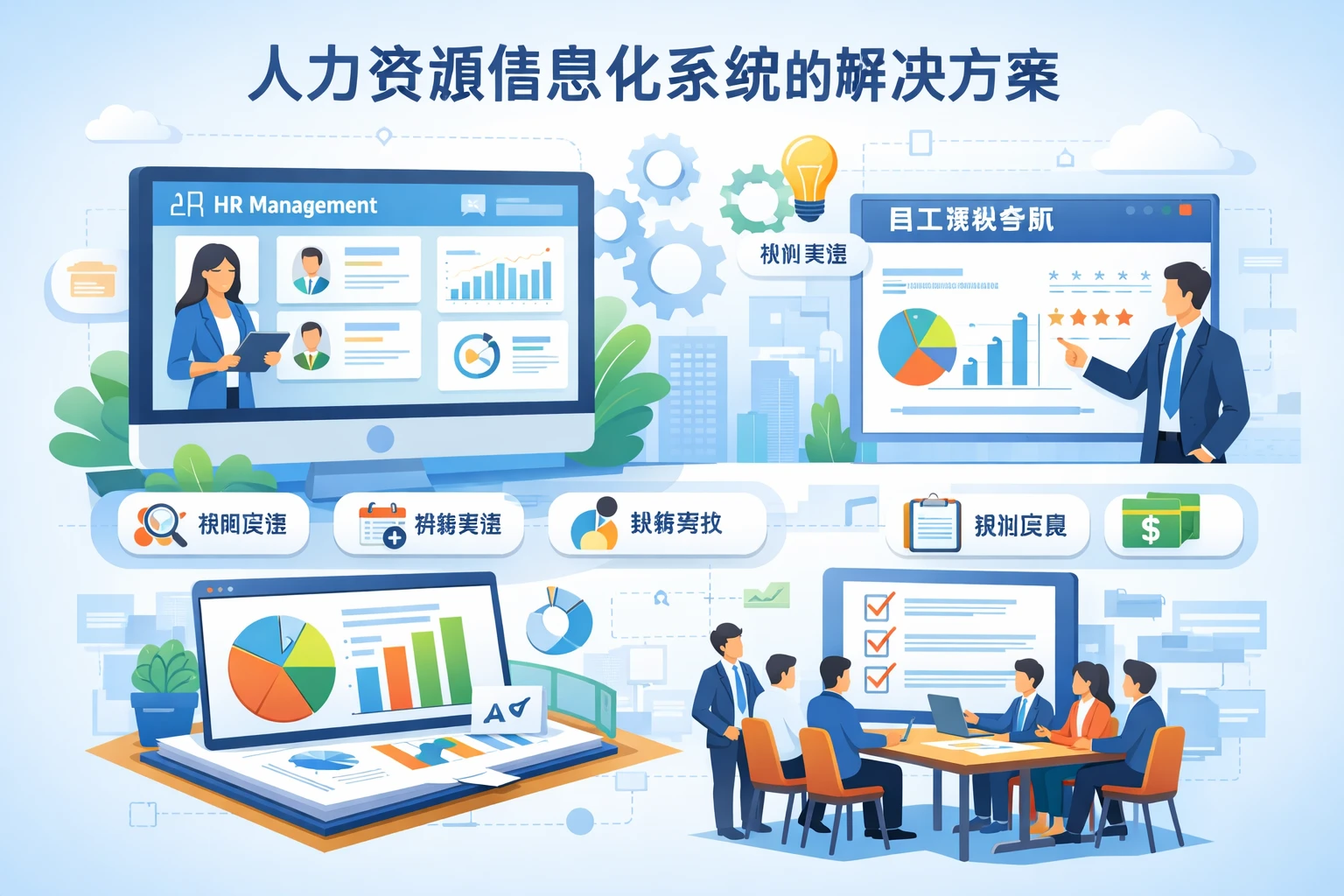 人力资源信息化系统的解决方案