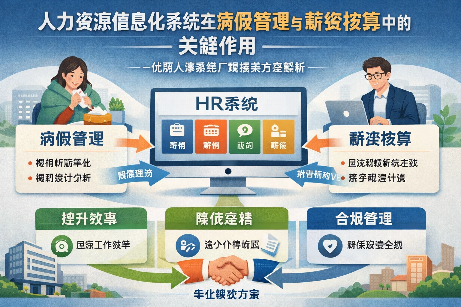 人力资源信息化系统在病假管理与薪资核算中的关键作用——优质人事系统厂商解决方案解析
