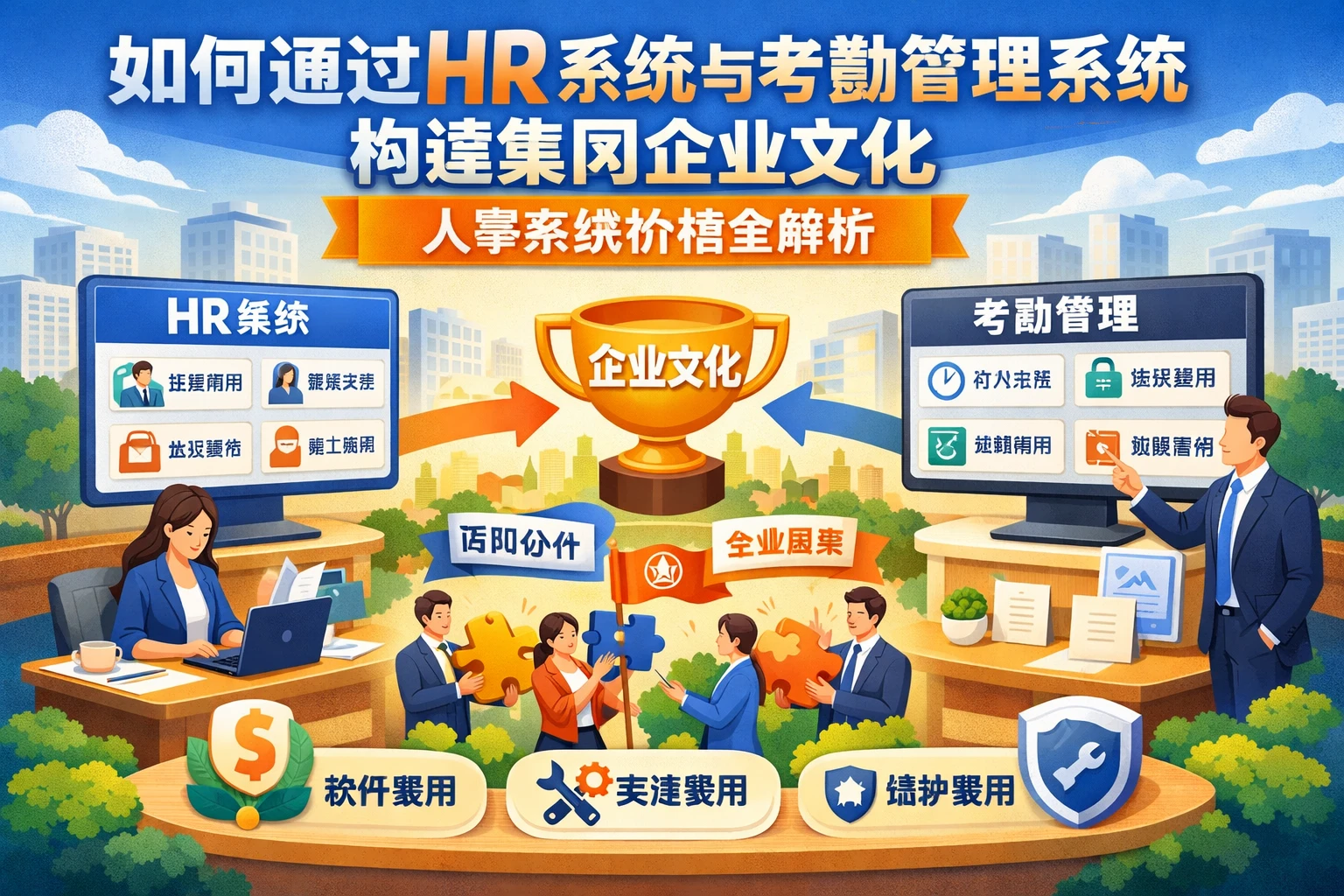 如何通过HR系统与考勤管理系统构建集团企业文化 | 人事系统价格全解析