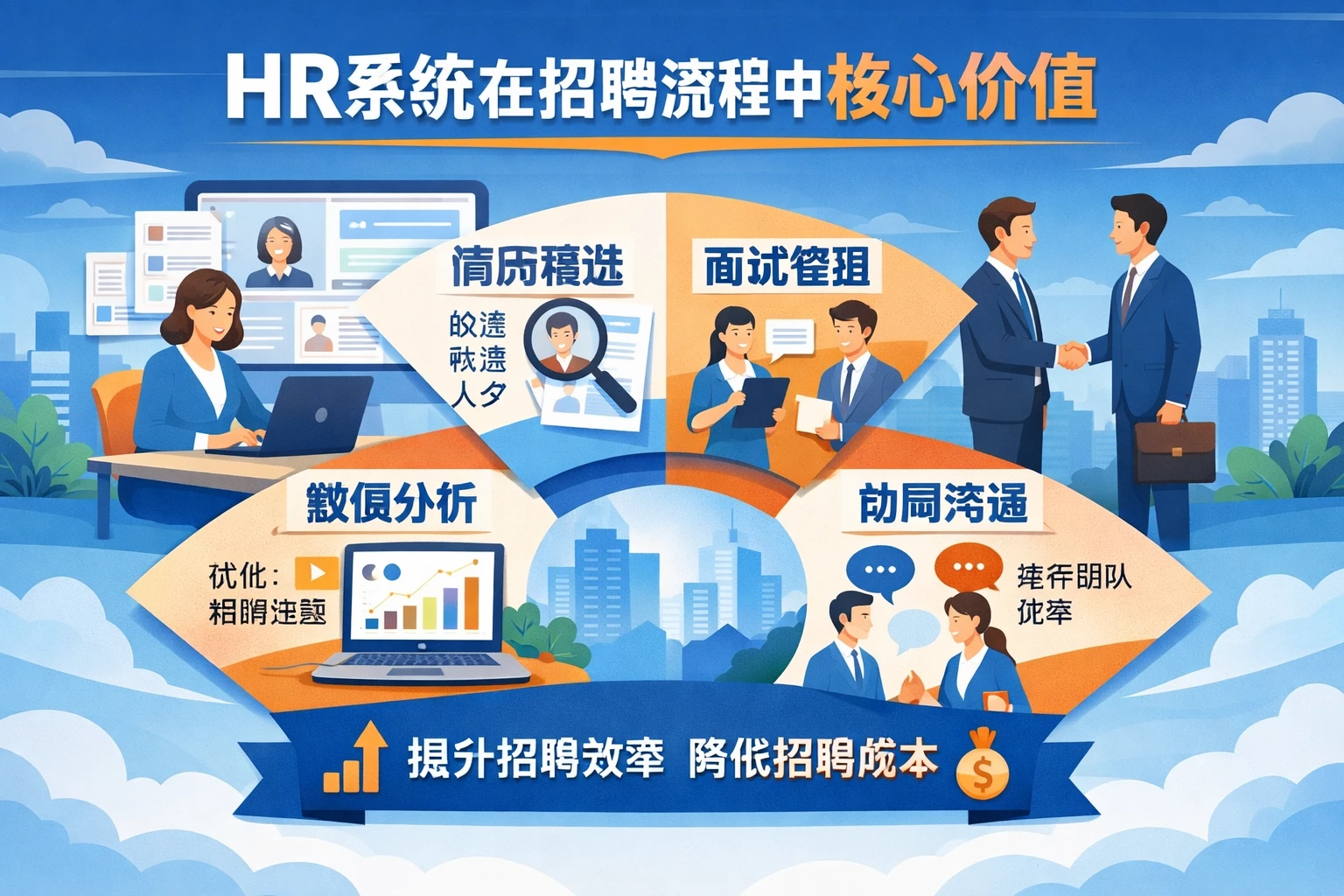 HR系统在招聘流程中的核心价值