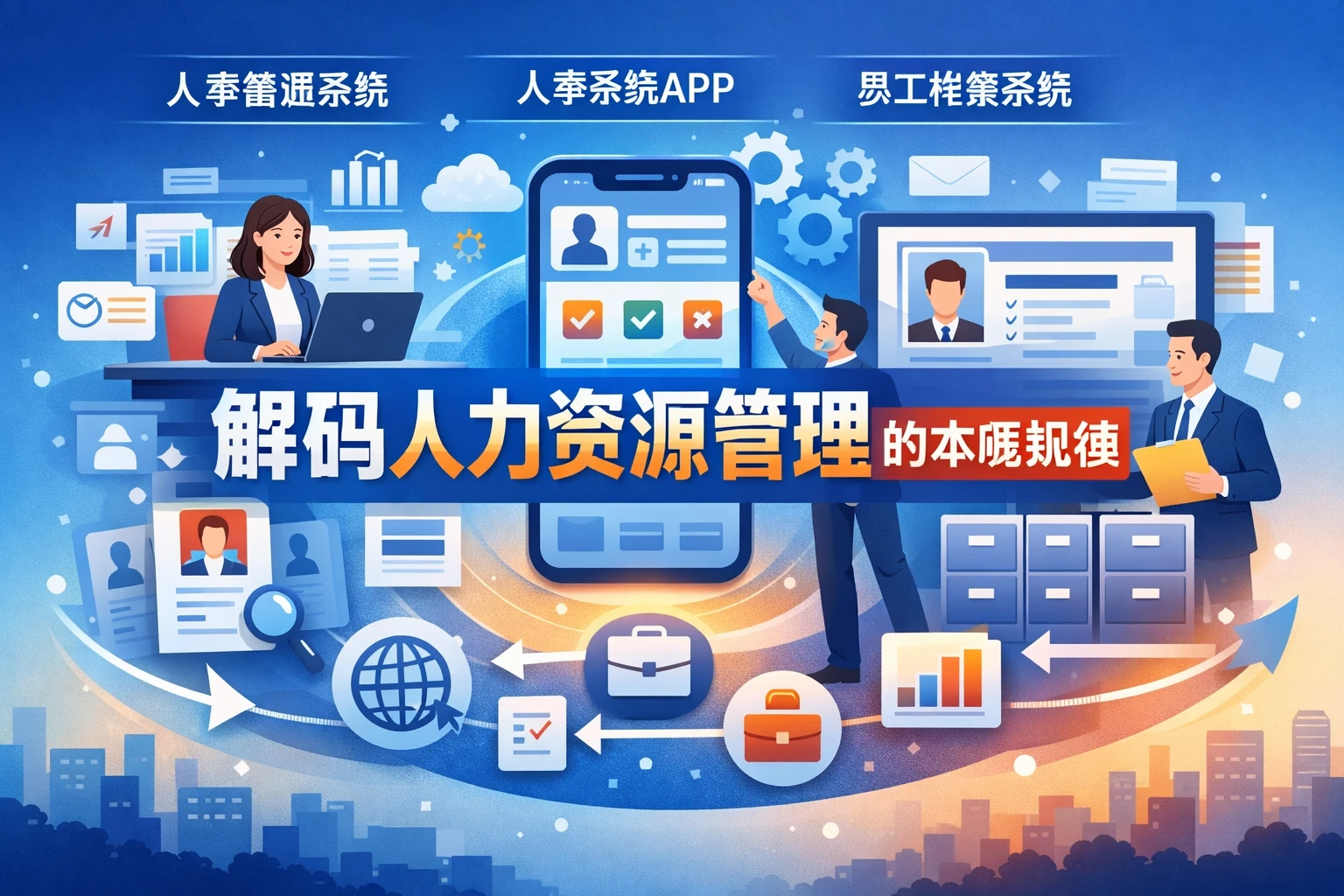 人事管理系统、人事系统APP与员工档案系统:解码人力资源管理的本质规律