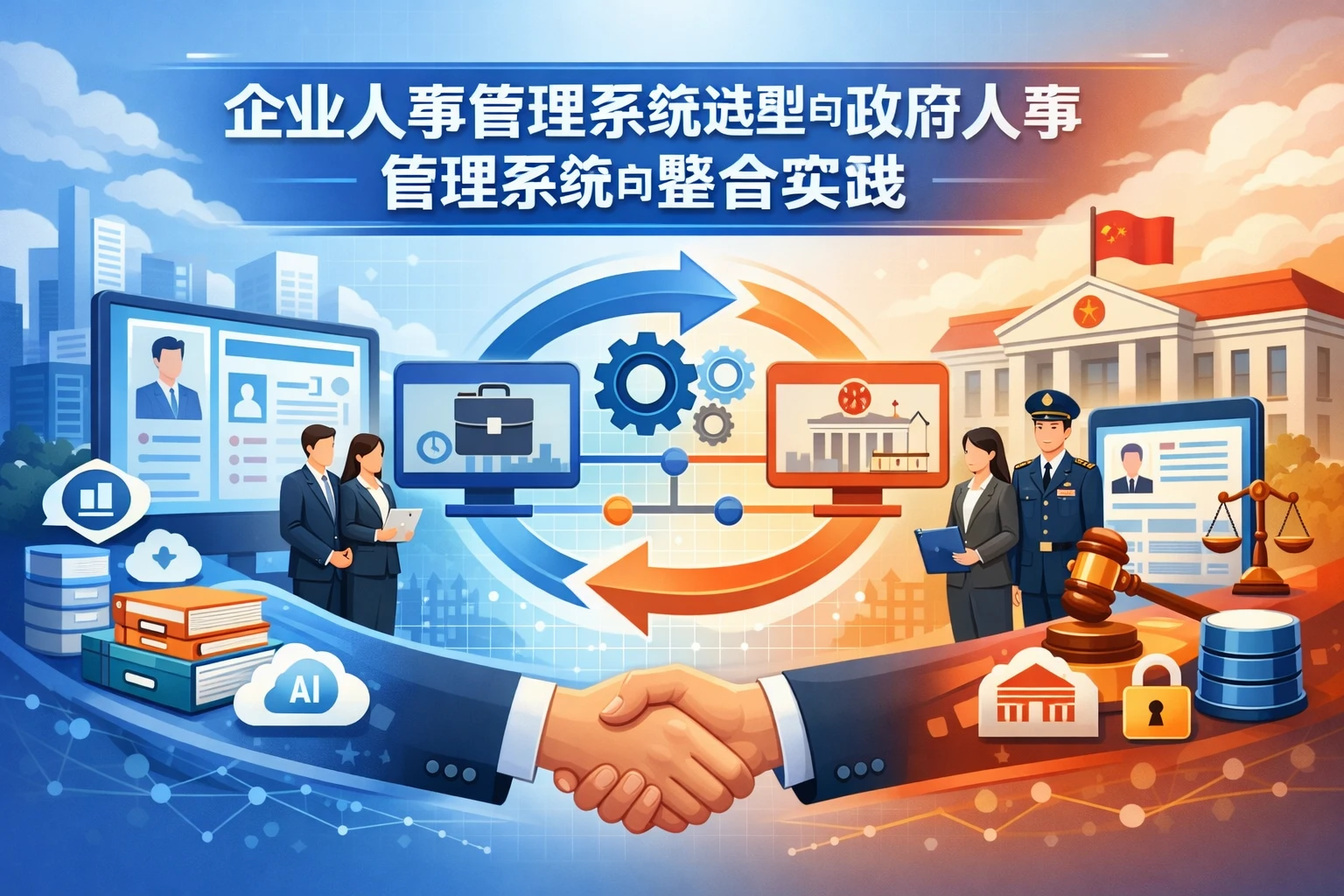 企业人事管理系统选型与政府人事管理系统的整合实践