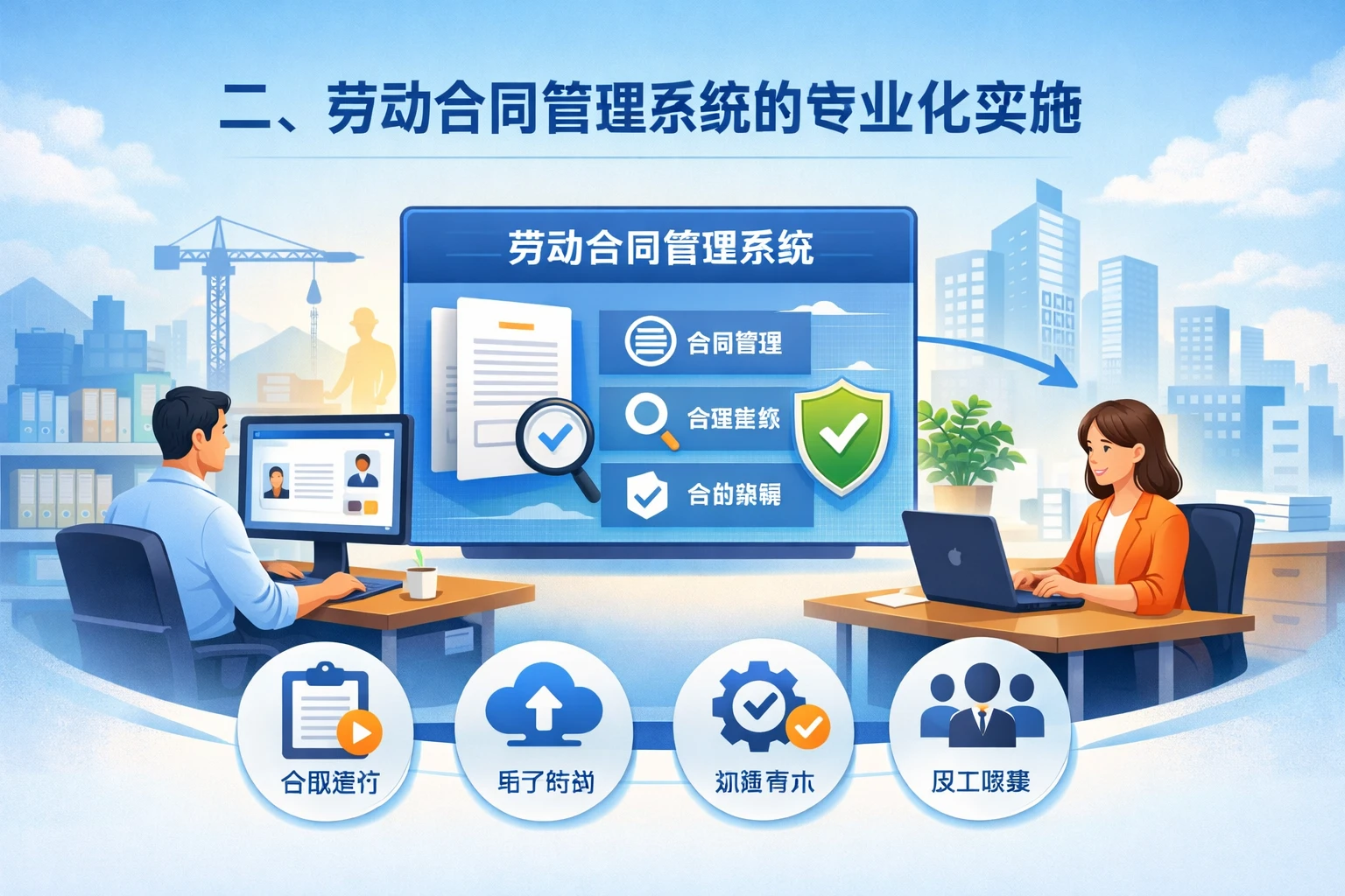 二、劳动合同管理系统的专业化实施