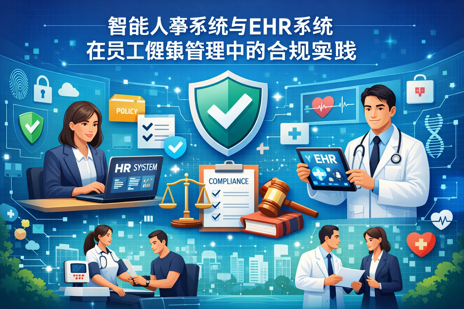 智能人事系统与EHR系统在员工健康管理中的合规实践