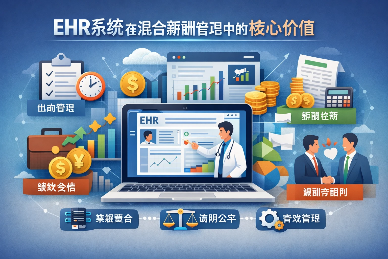 EHR系统在混合薪酬管理中的核心价值