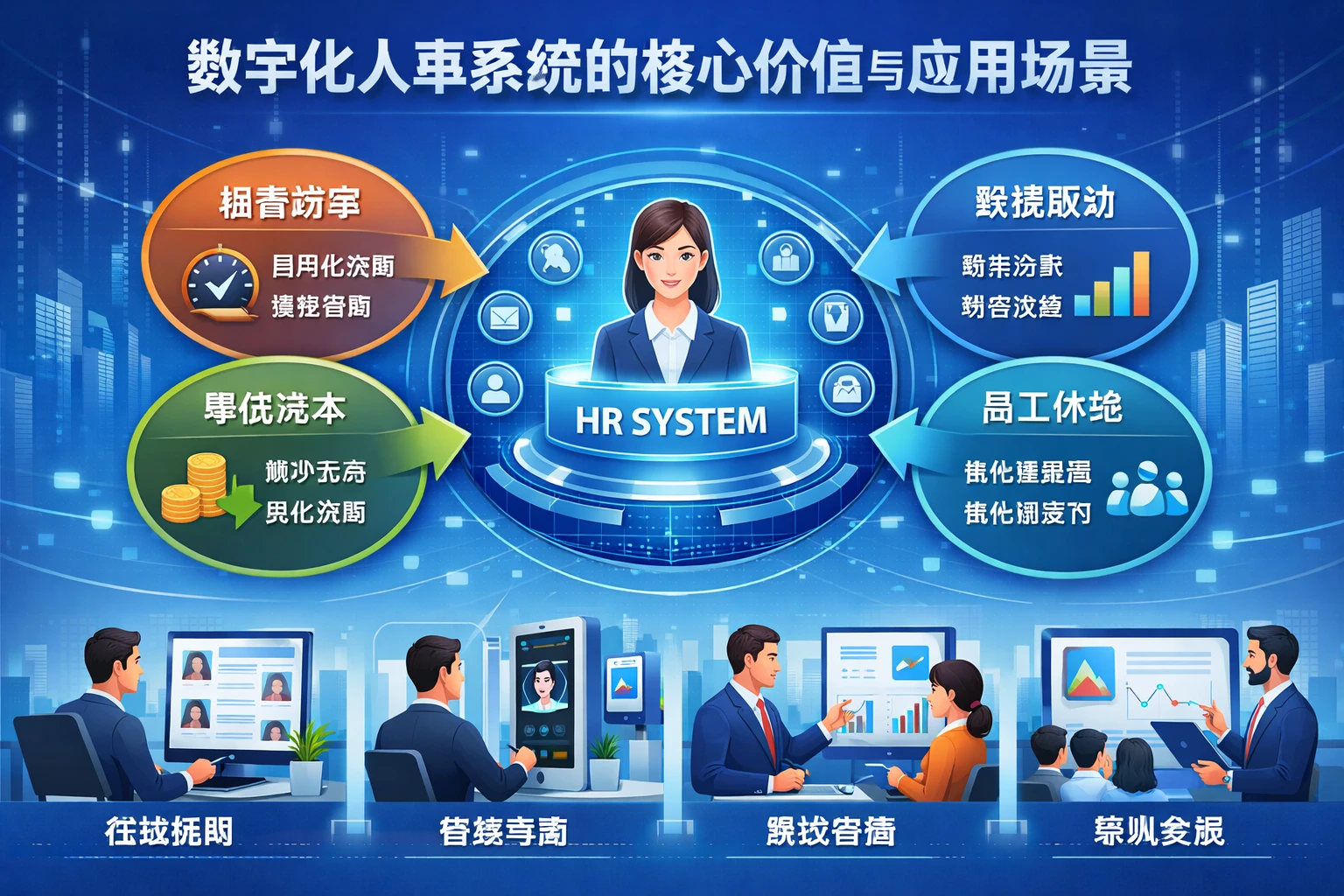 数字化人事系统的核心价值与应用场景