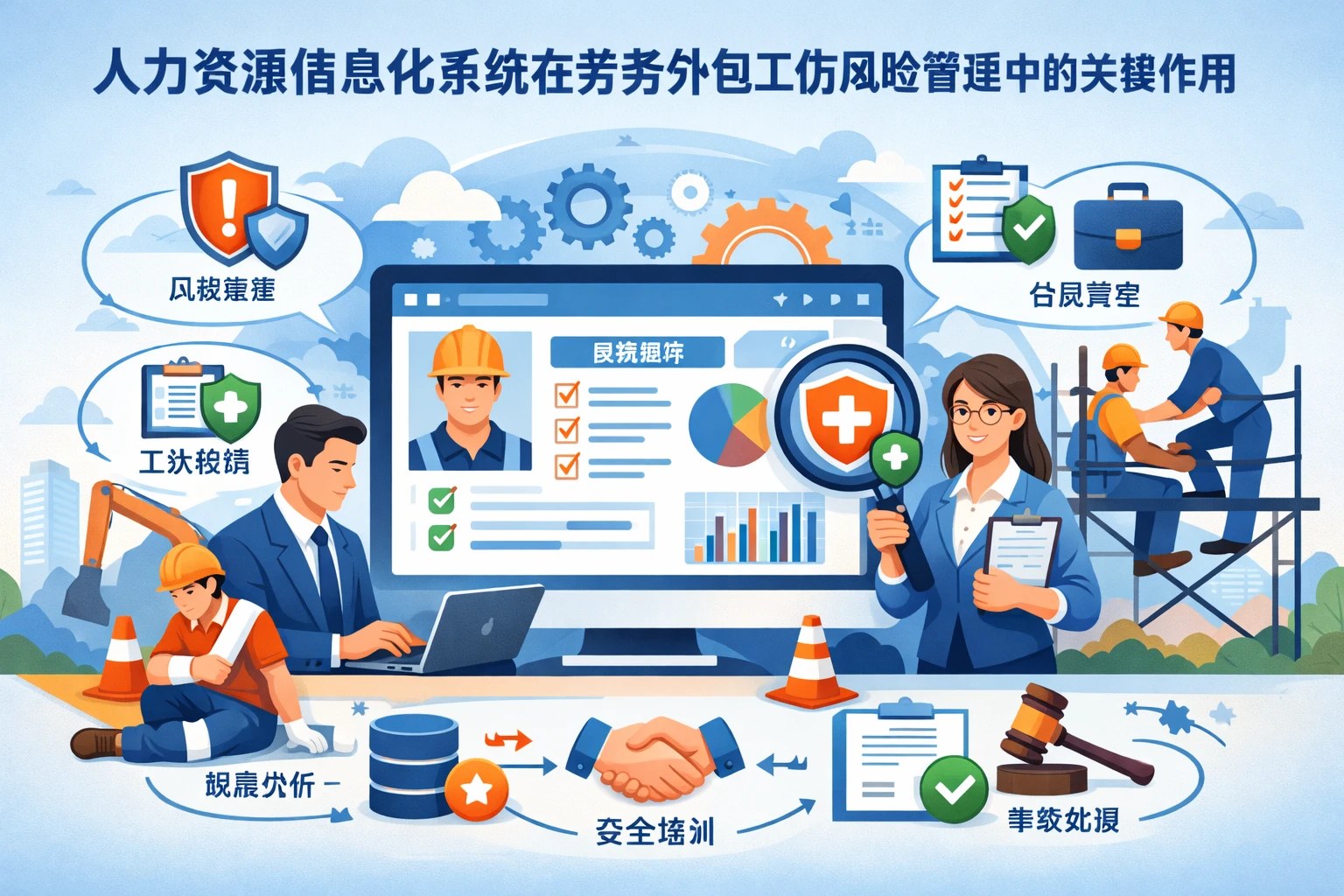 人力资源信息化系统在劳务外包工伤风险管理中的关键作用