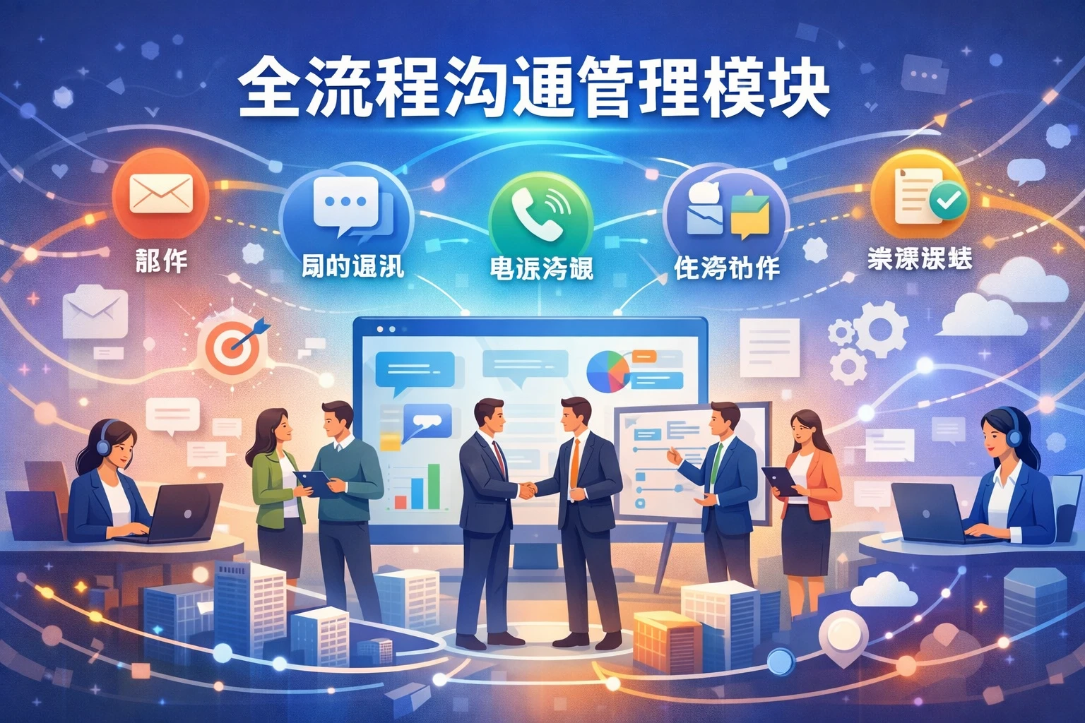 全流程沟通管理模块